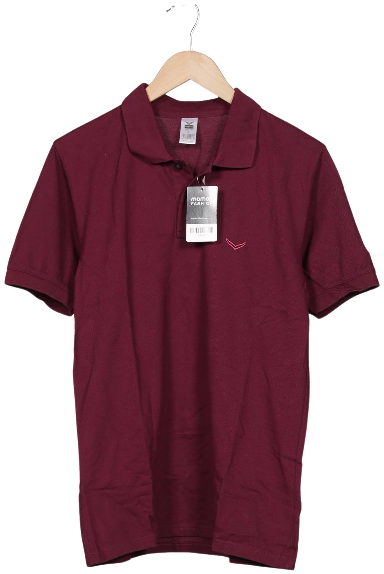 Thumbnail - Trigema Herren Poloshirt, bordeaux, Gr. 48