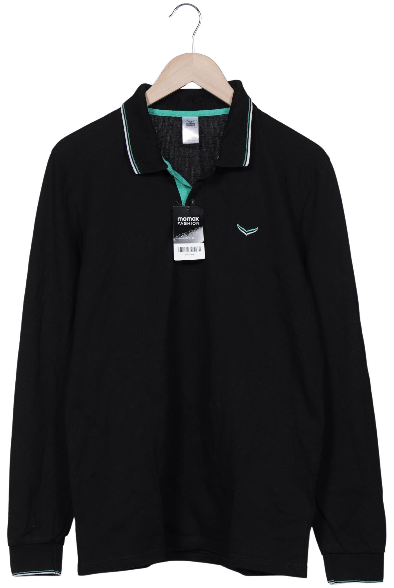 

Trigema Herren Poloshirt, schwarz, Gr. 52