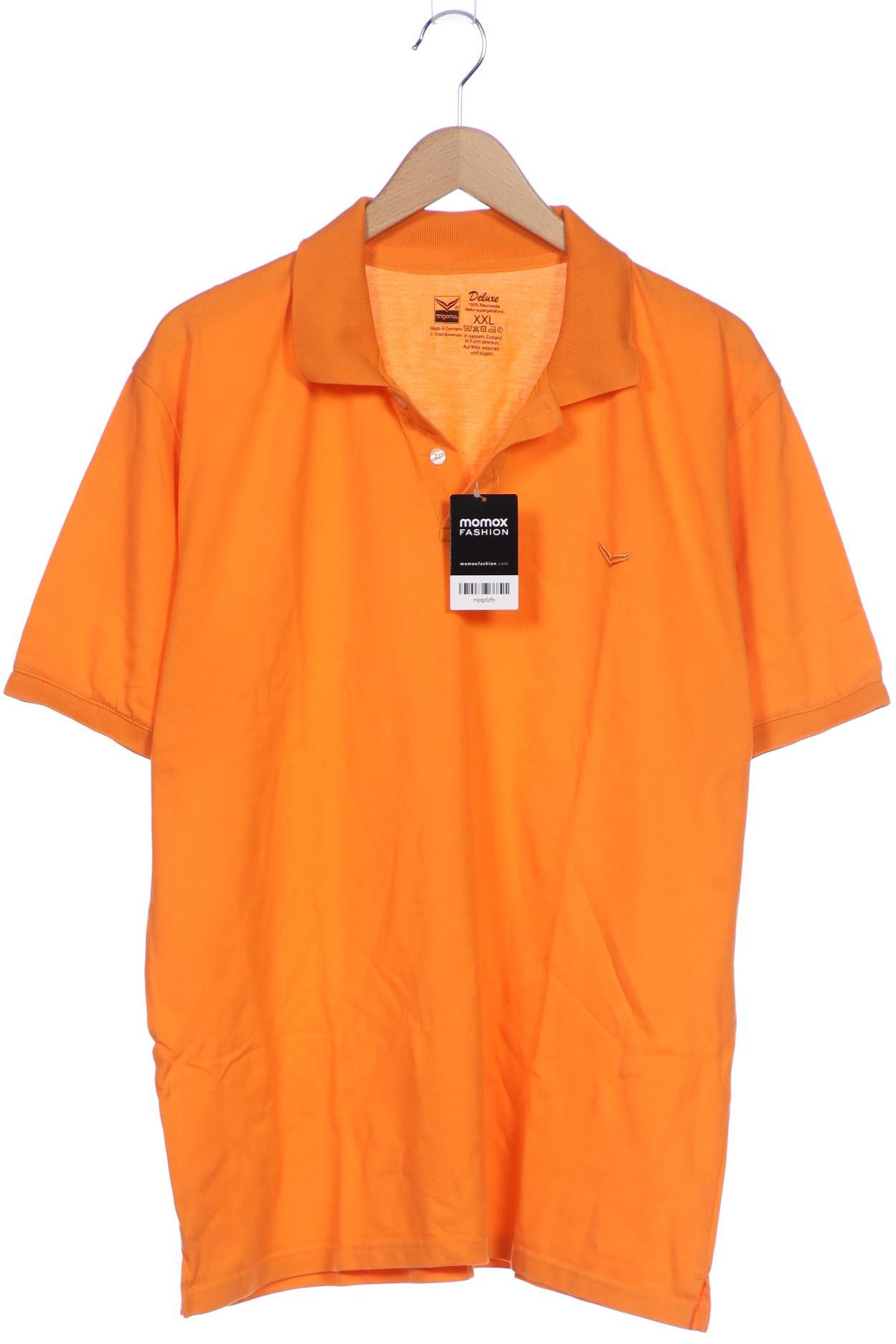 

Trigema Herren Poloshirt, orange, Gr. 56
