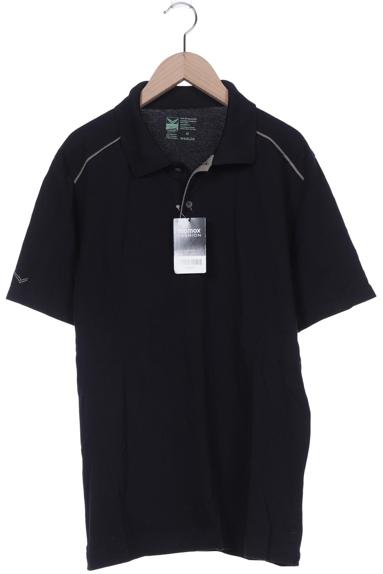 

Trigema Herren Poloshirt, schwarz, Gr. 48