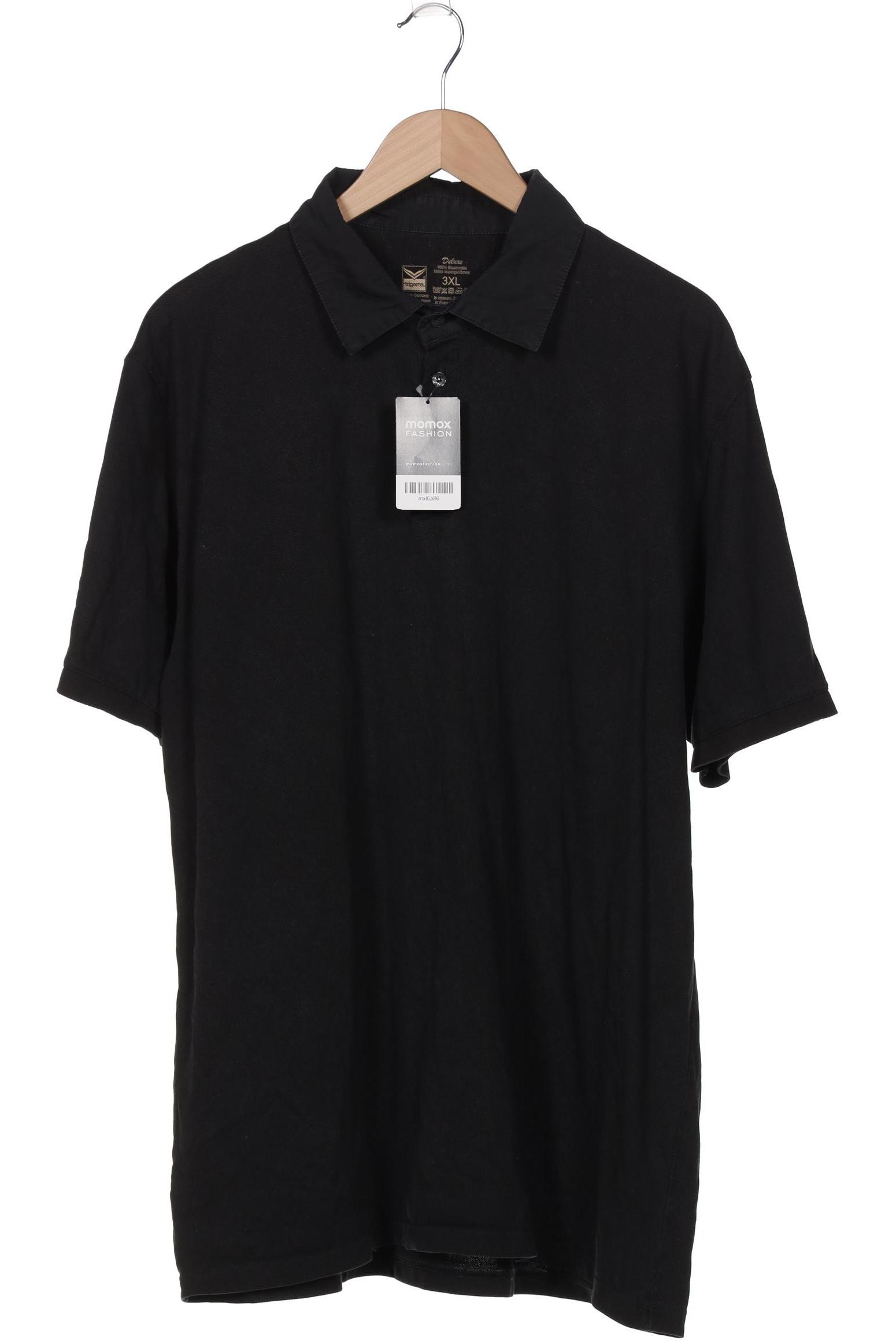 

Trigema Herren Poloshirt, schwarz, Gr. 58