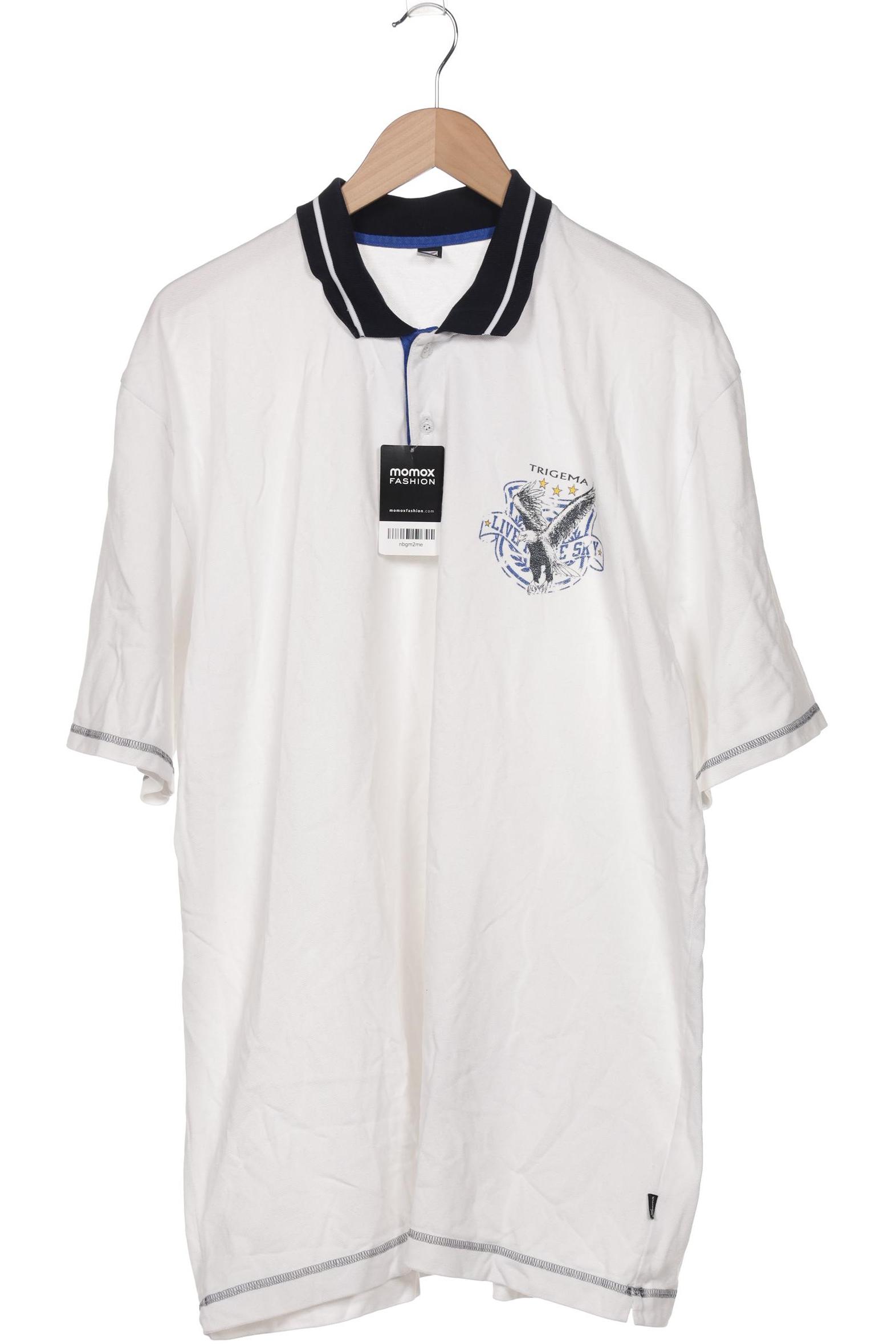 

Trigema Herren Poloshirt, weiß, Gr. 58