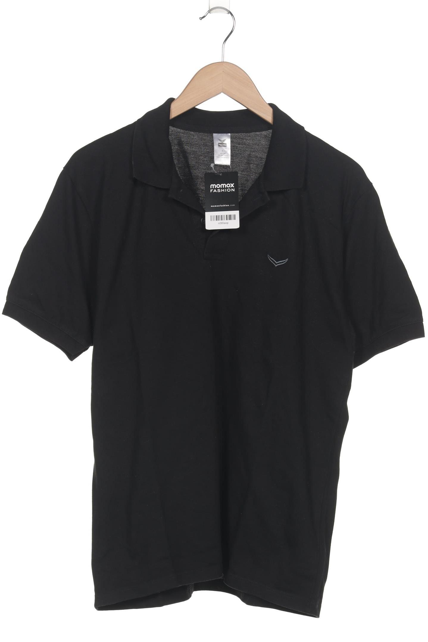 

Trigema Herren Poloshirt, schwarz, Gr. 52