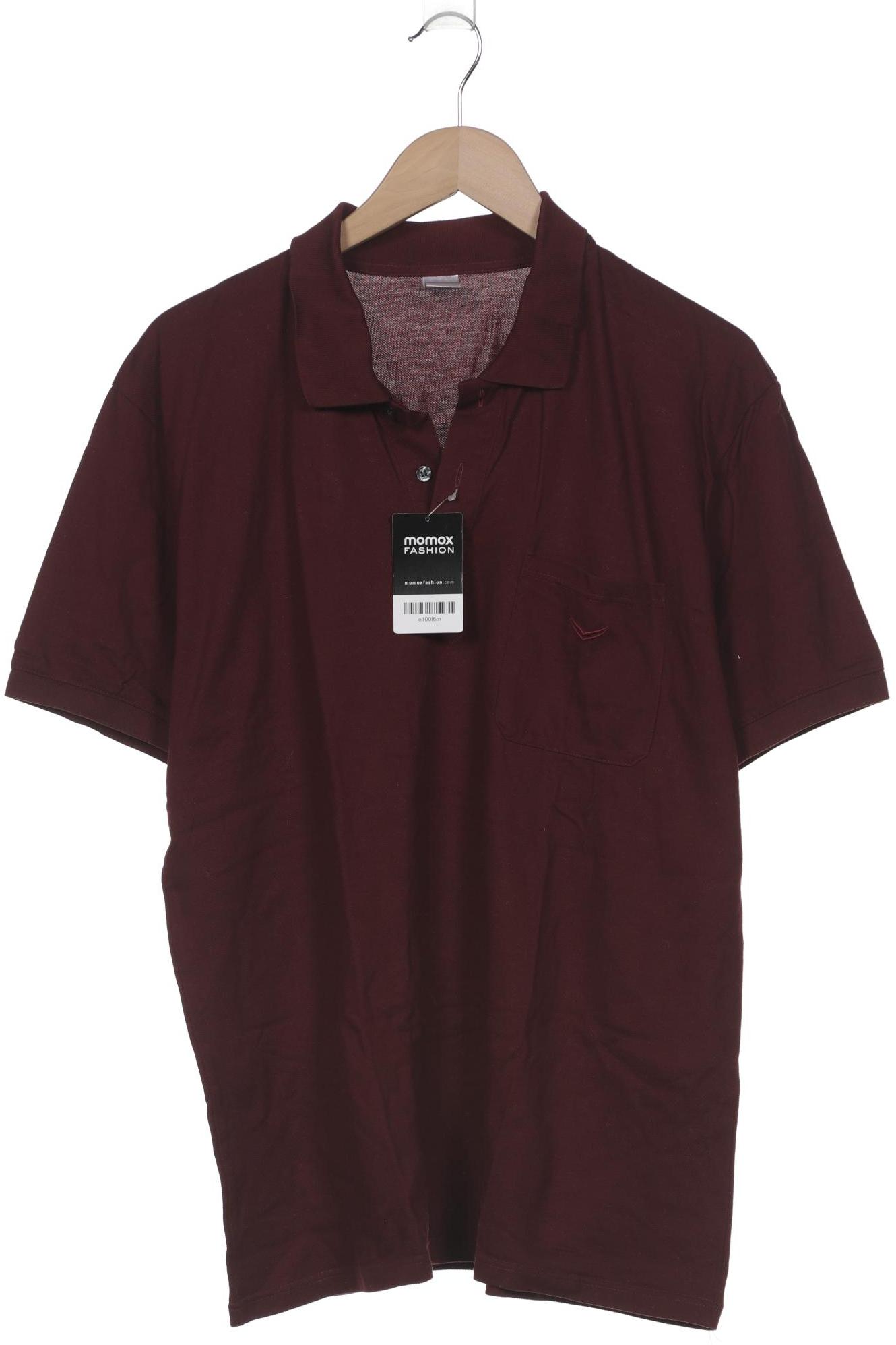 

Trigema Herren Poloshirt, bordeaux, Gr. 54