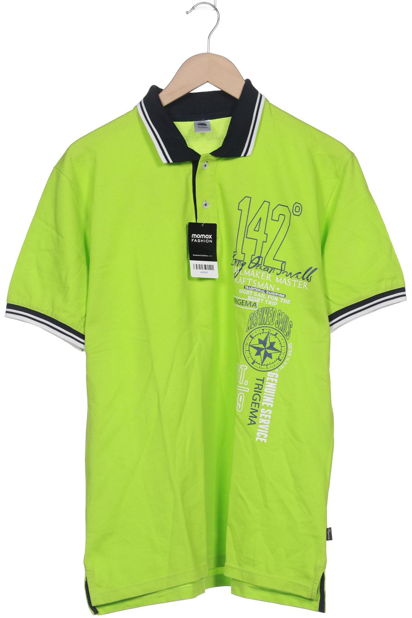 

Trigema Herren Poloshirt, grün, Gr. 52