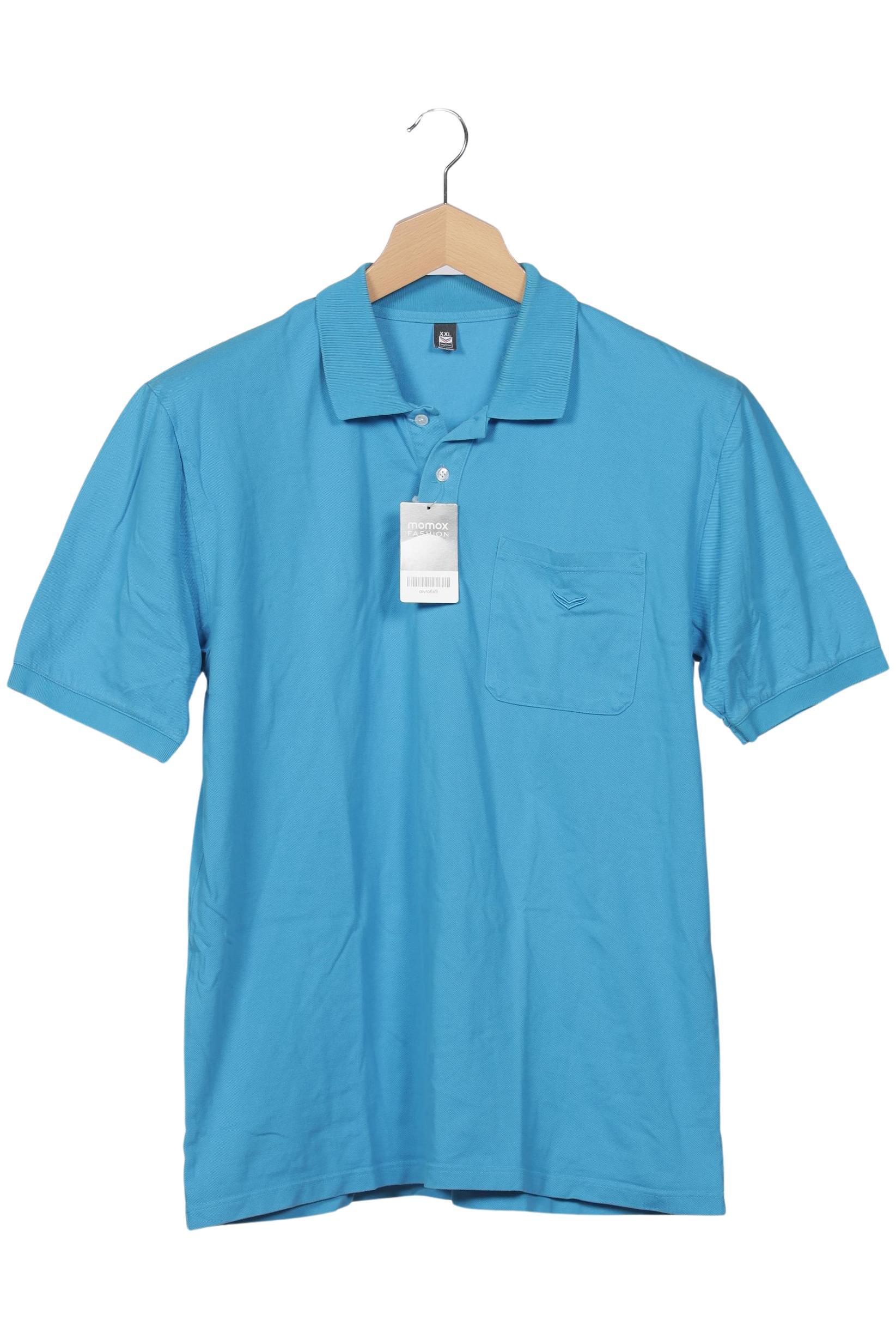 Thumbnail - Trigema Herren Poloshirt, hellblau, Gr. 56