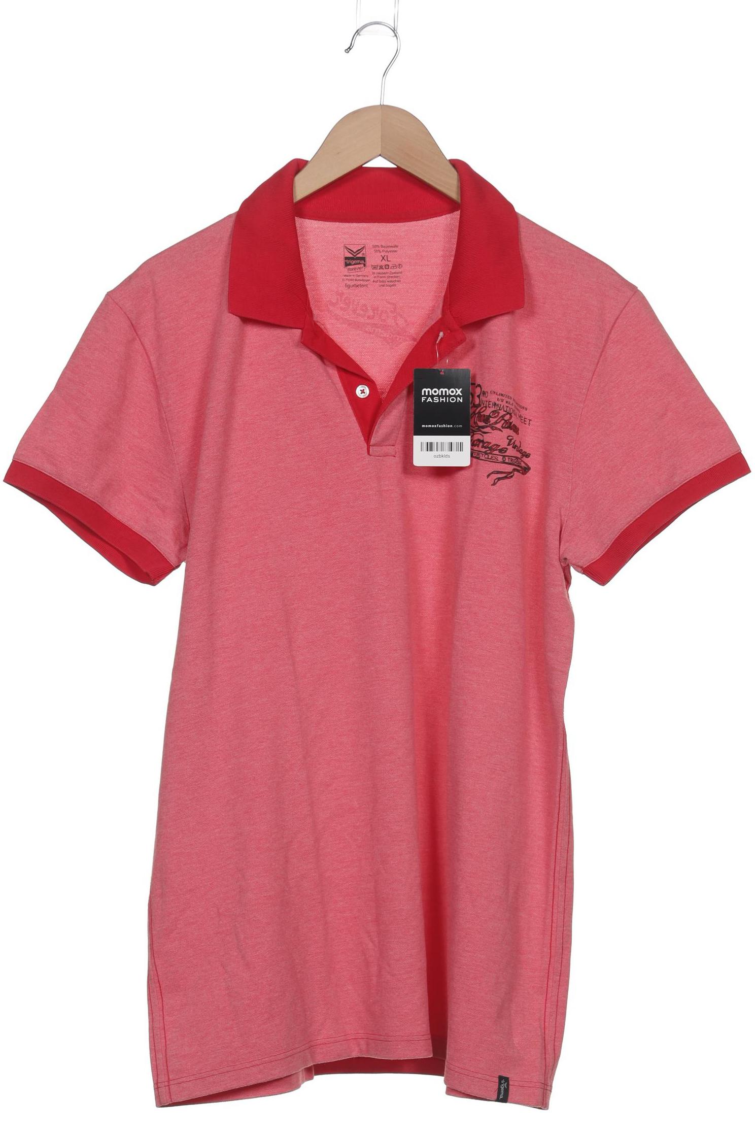 

Trigema Herren Poloshirt, rot, Gr. 54