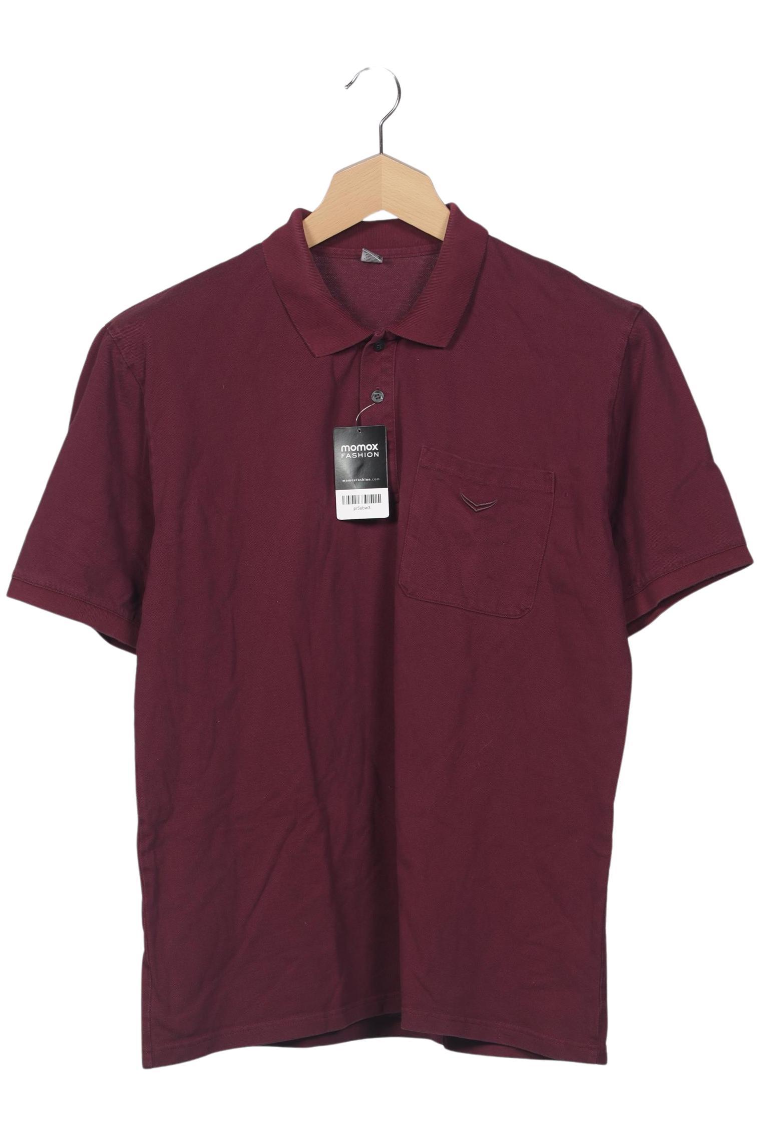 

Trigema Herren Poloshirt, bordeaux, Gr. 56