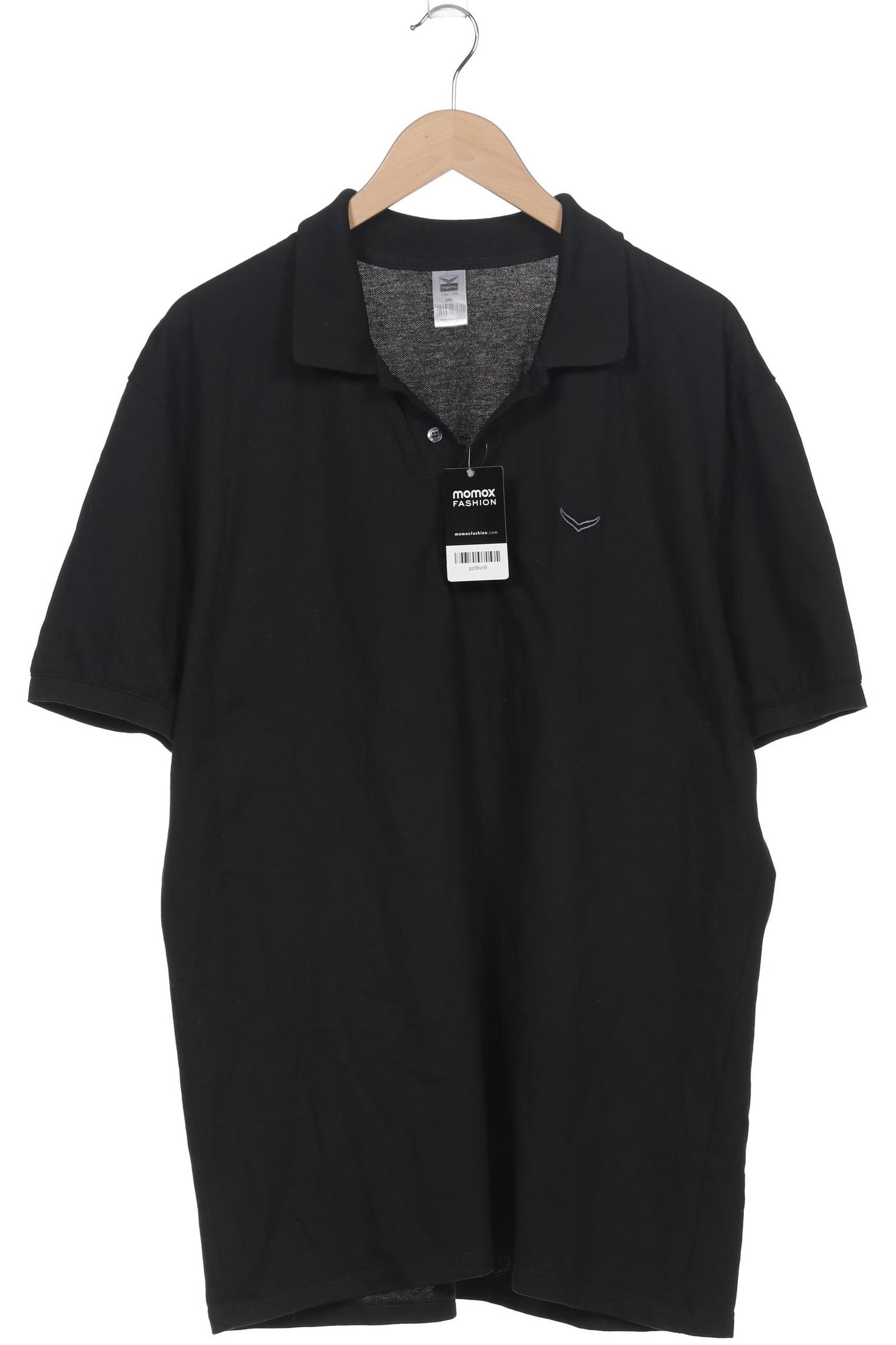 

Trigema Herren Poloshirt, schwarz, Gr. 56