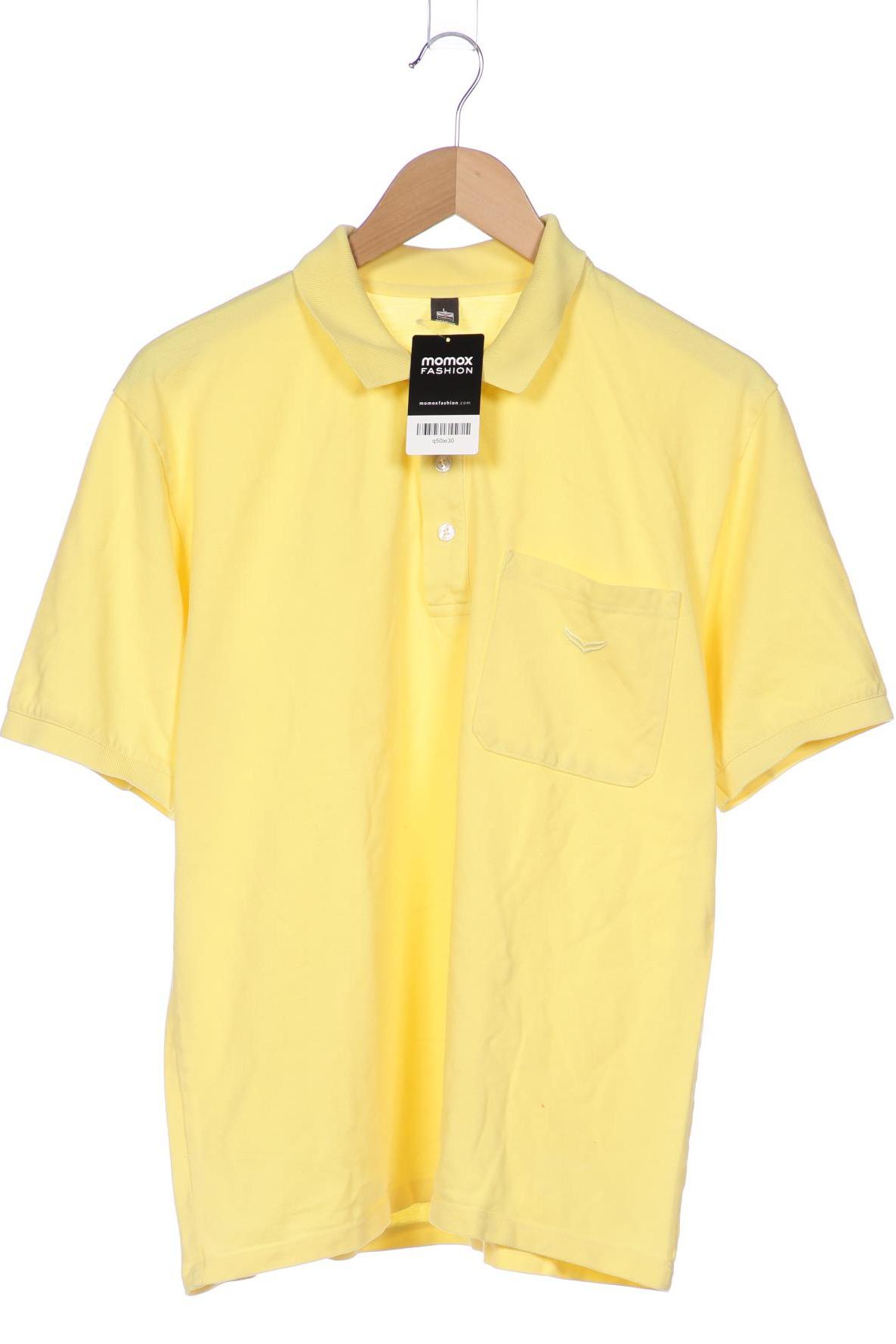 

Trigema Herren Poloshirt, gelb, Gr. 52