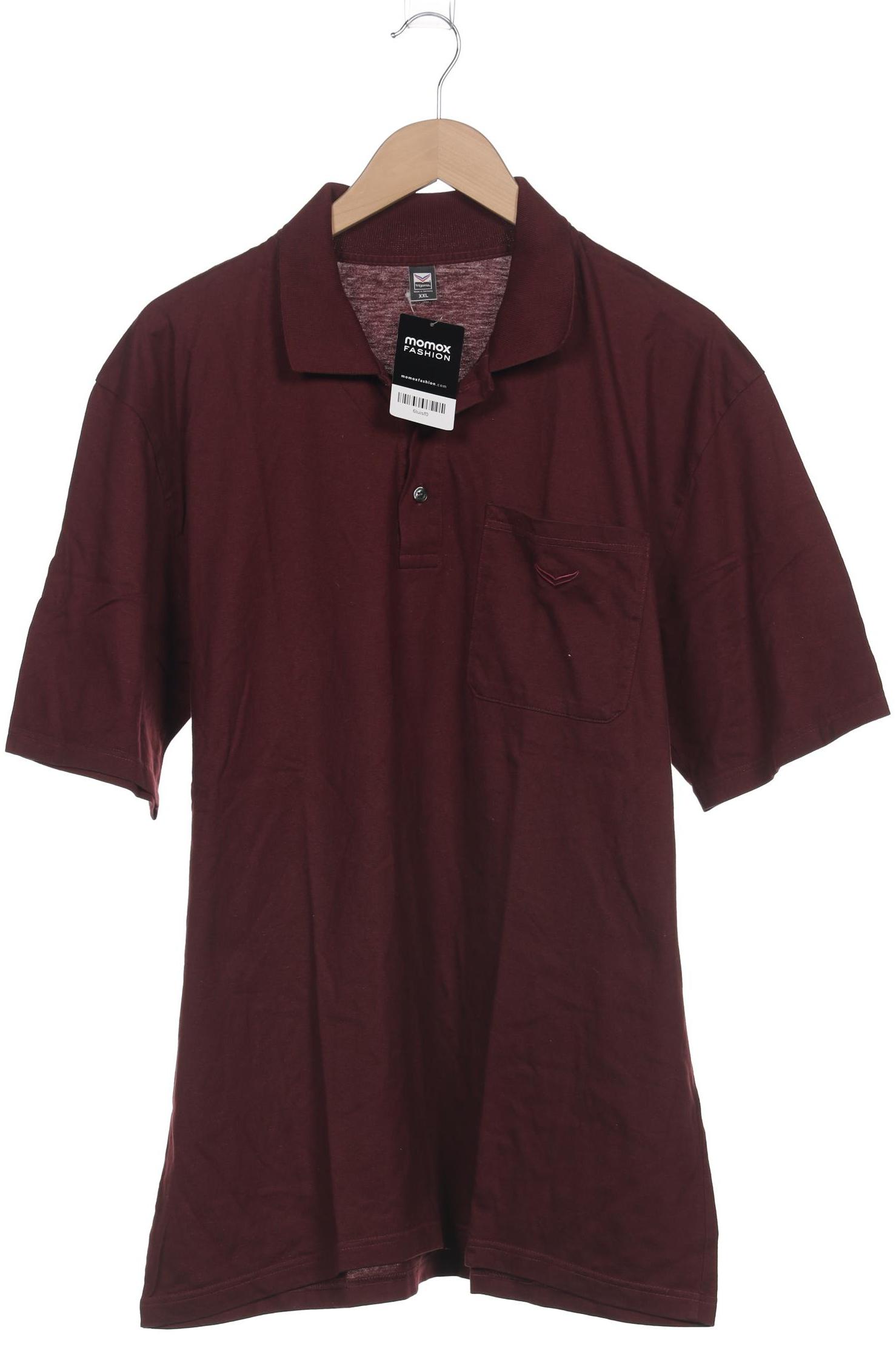 

Trigema Herren Poloshirt, bordeaux, Gr. 56