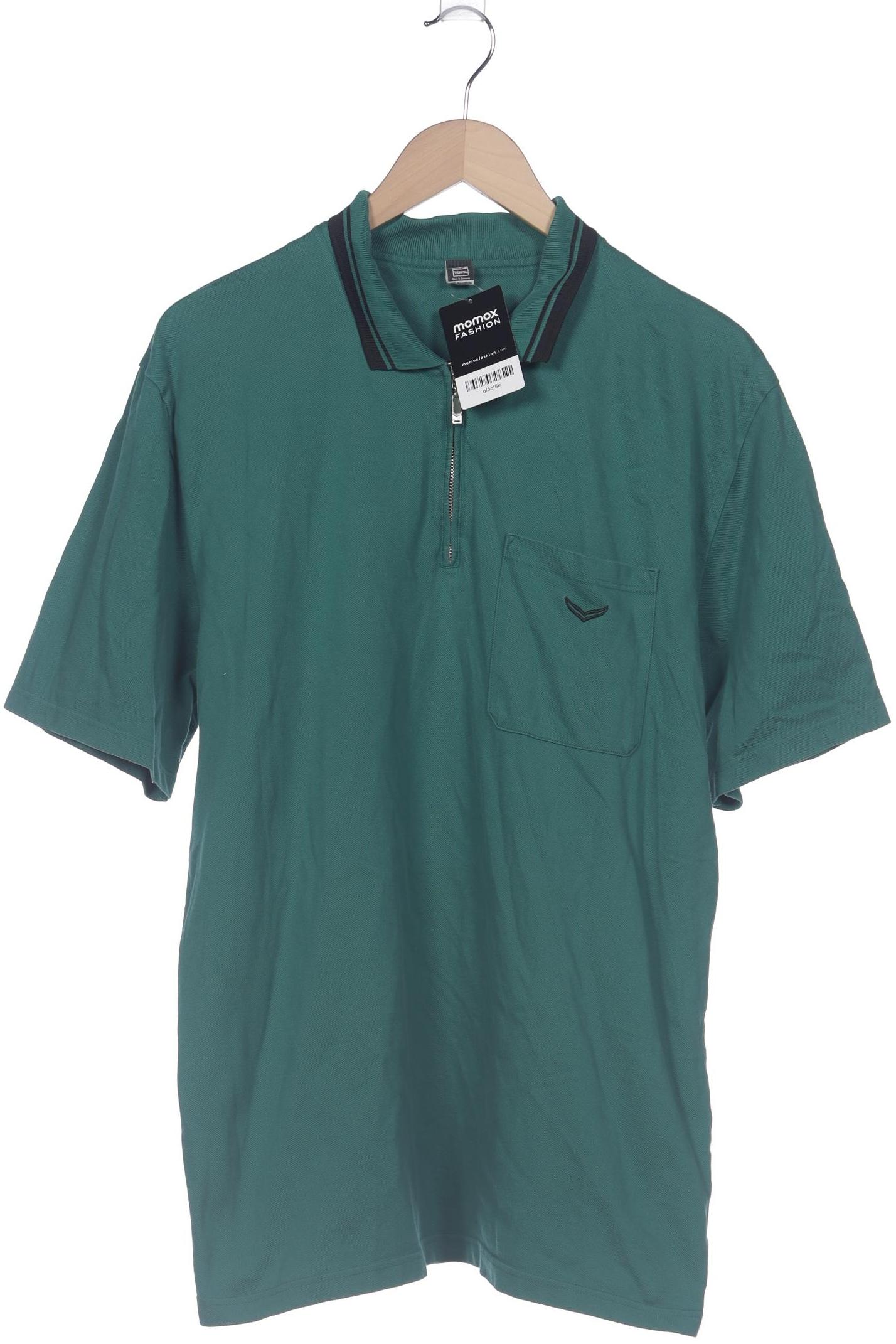 

Trigema Herren Poloshirt, türkis, Gr. 54