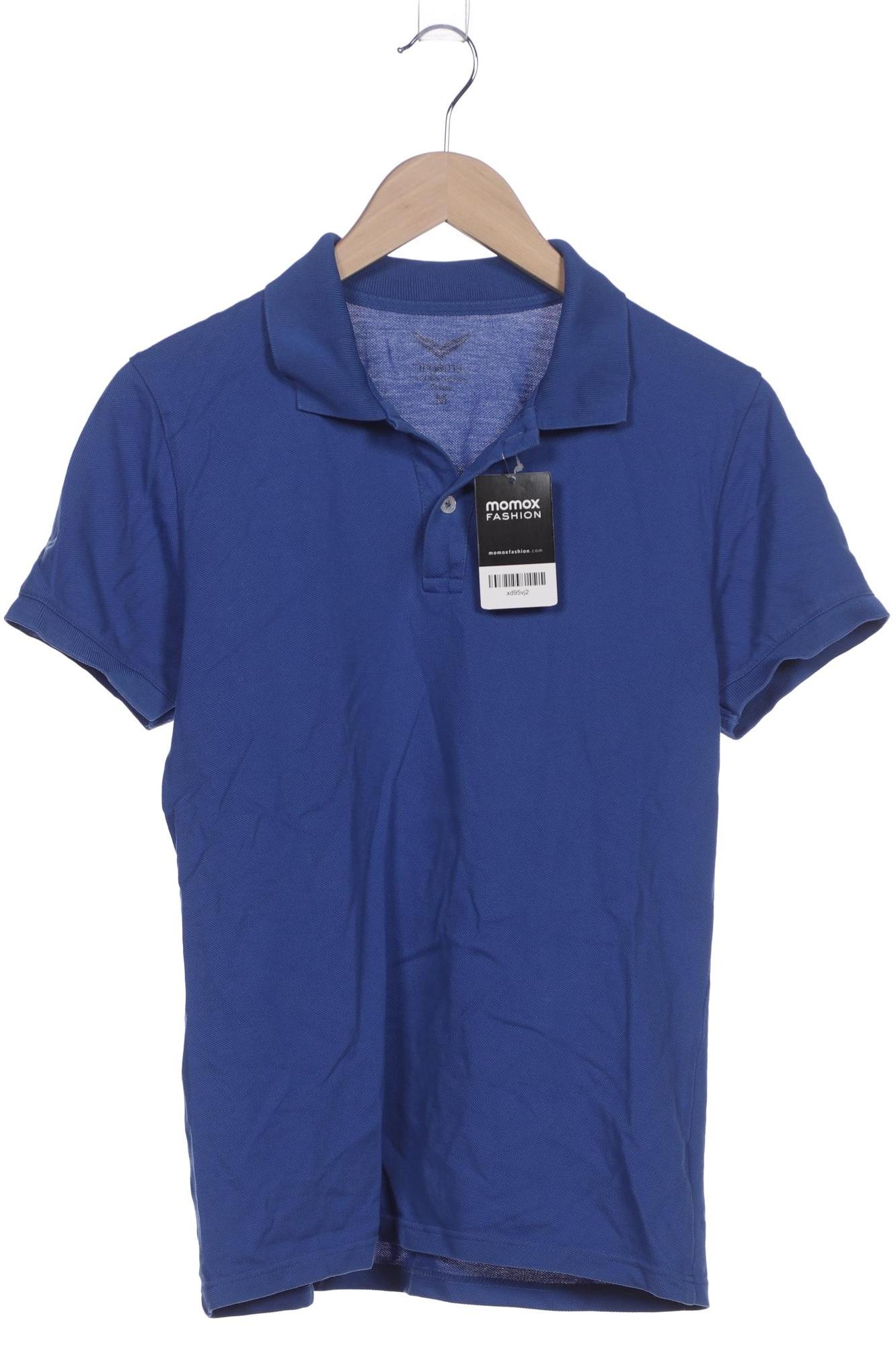 

Trigema Herren Poloshirt, blau, Gr. 48