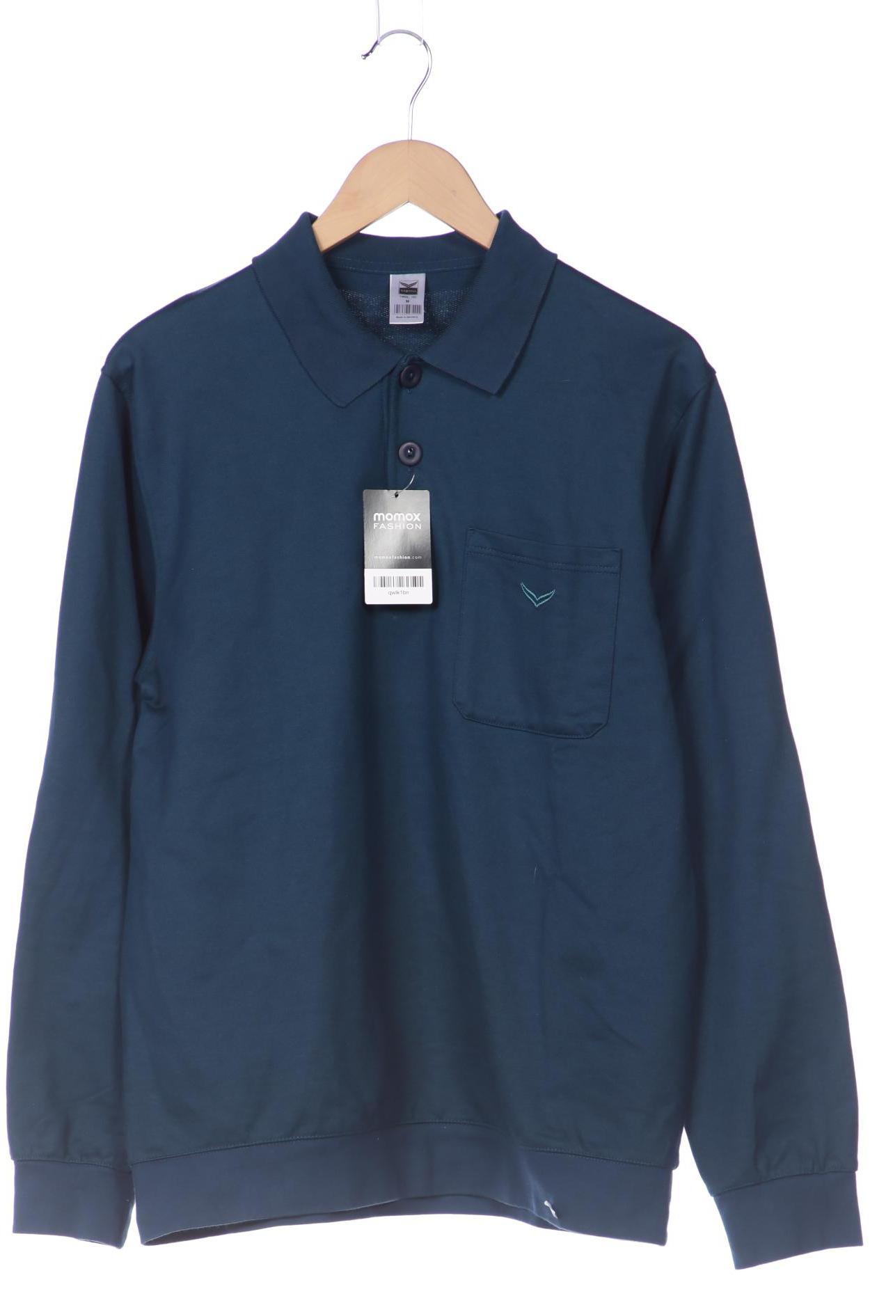

Trigema Herren Poloshirt, blau, Gr. 48