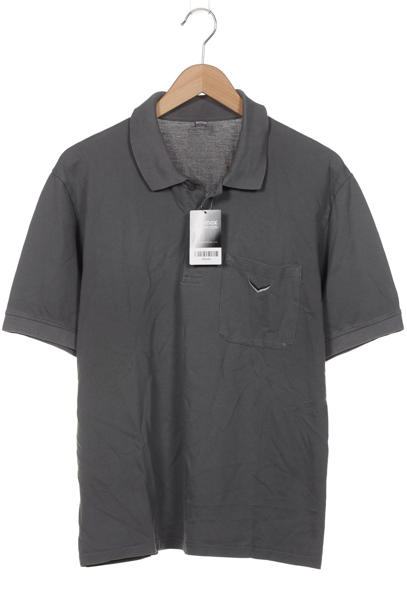 

Trigema Herren Poloshirt, grau, Gr. 52