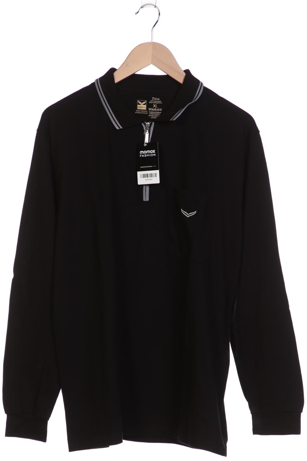 

Trigema Herren Poloshirt, schwarz, Gr. 54