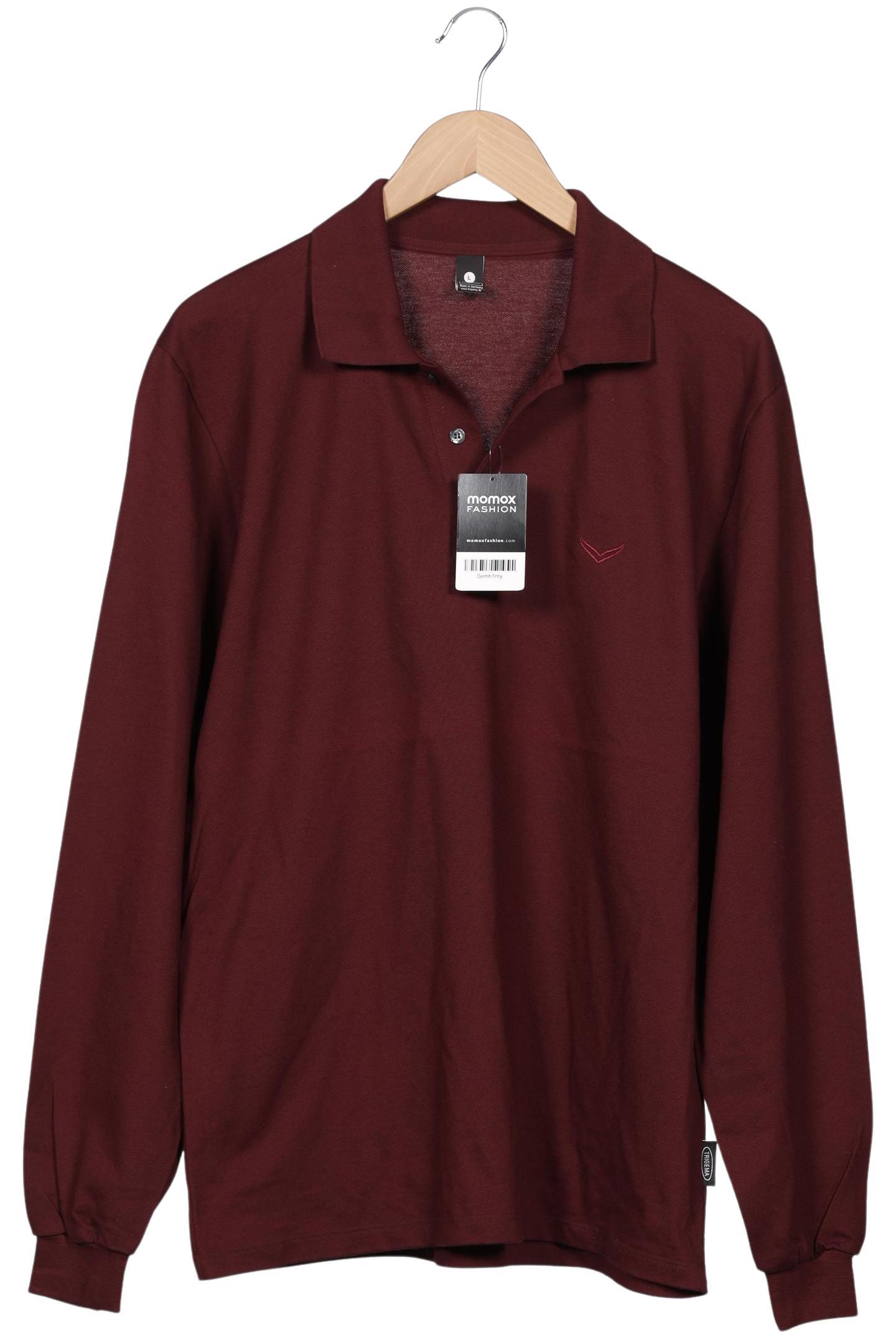 

Trigema Herren Poloshirt, bordeaux, Gr. 52