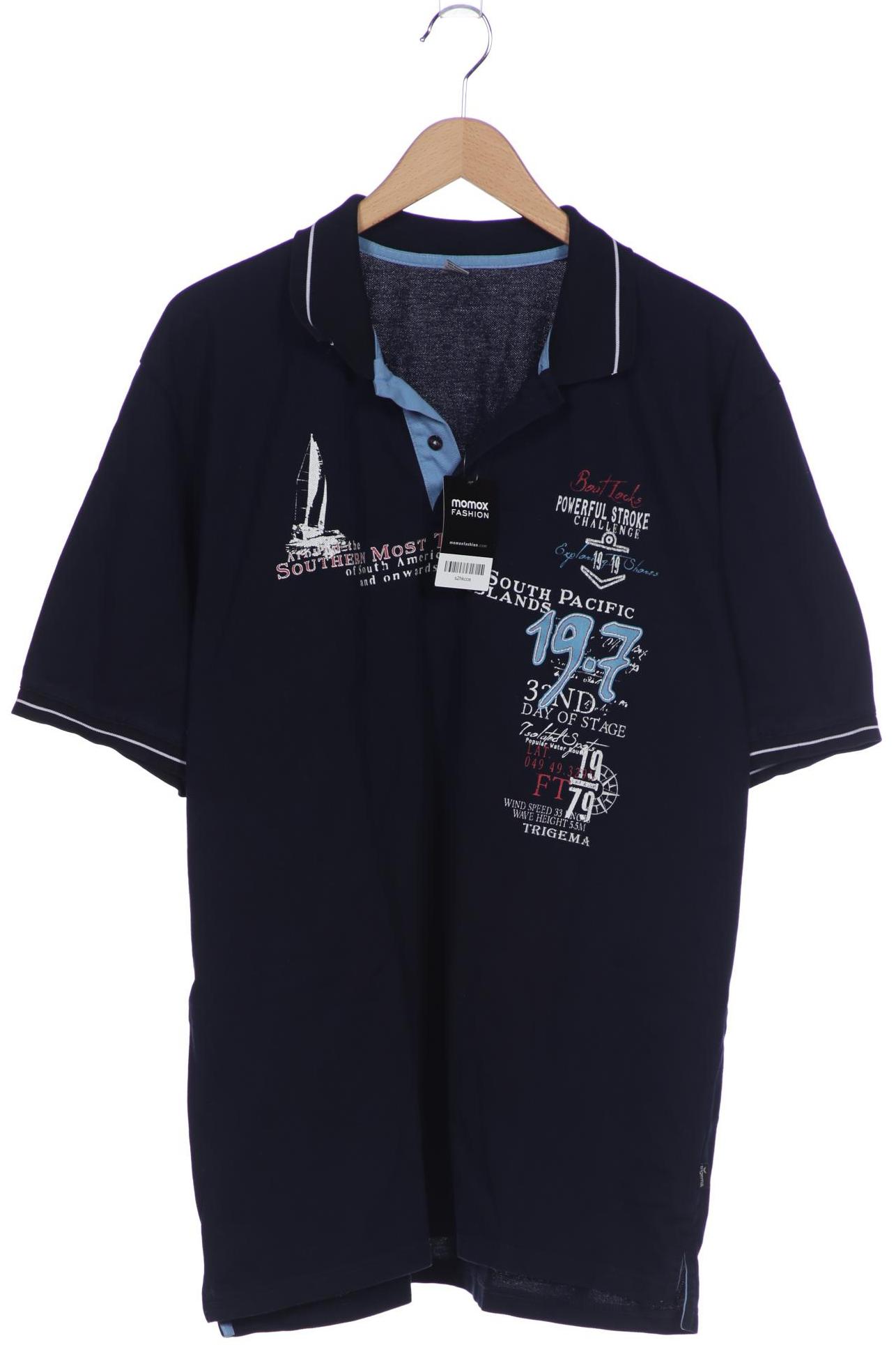 

Trigema Herren Poloshirt, marineblau, Gr. 56