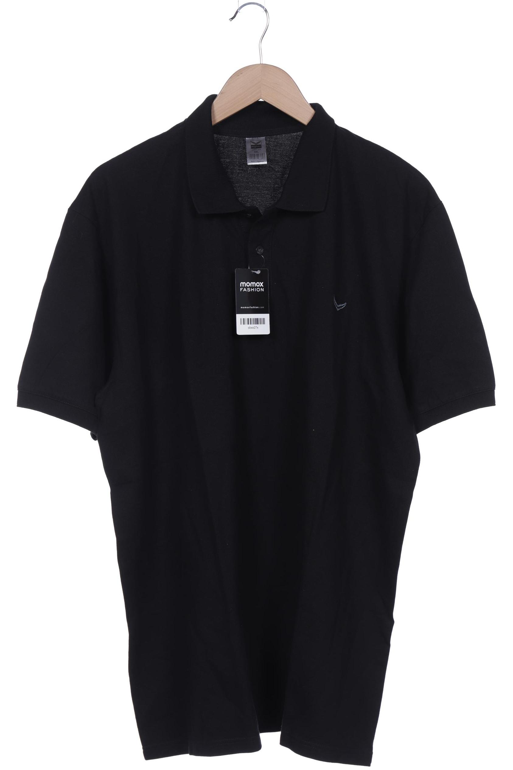 

Trigema Herren Poloshirt, schwarz, Gr. 58