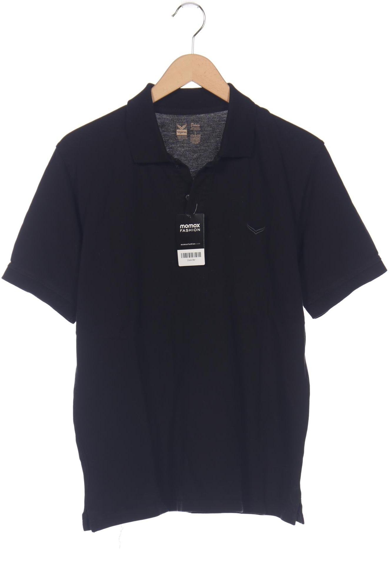 

Trigema Herren Poloshirt, schwarz, Gr. 52