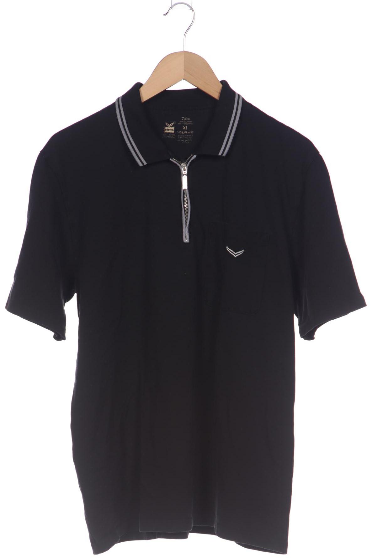 

Trigema Herren Poloshirt, schwarz, Gr. 54