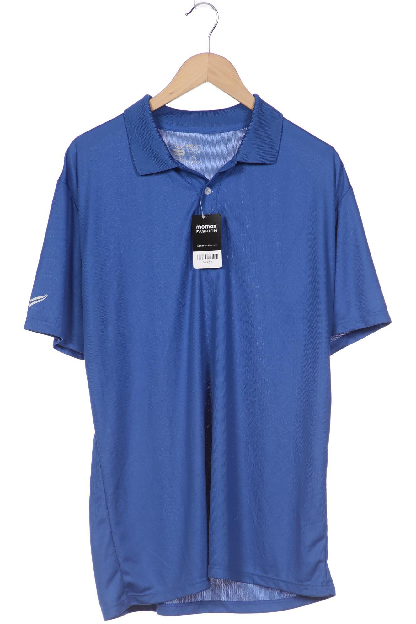 

Trigema Herren Poloshirt, blau, Gr. 54