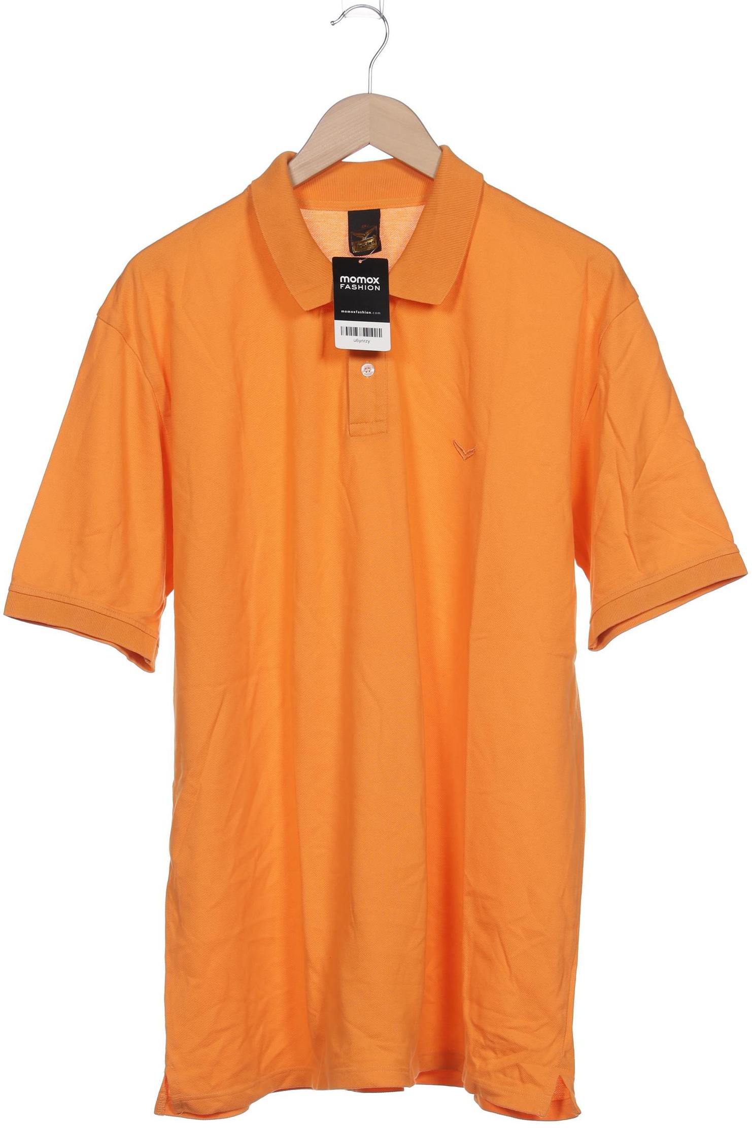 

Trigema Herren Poloshirt, orange, Gr. 56