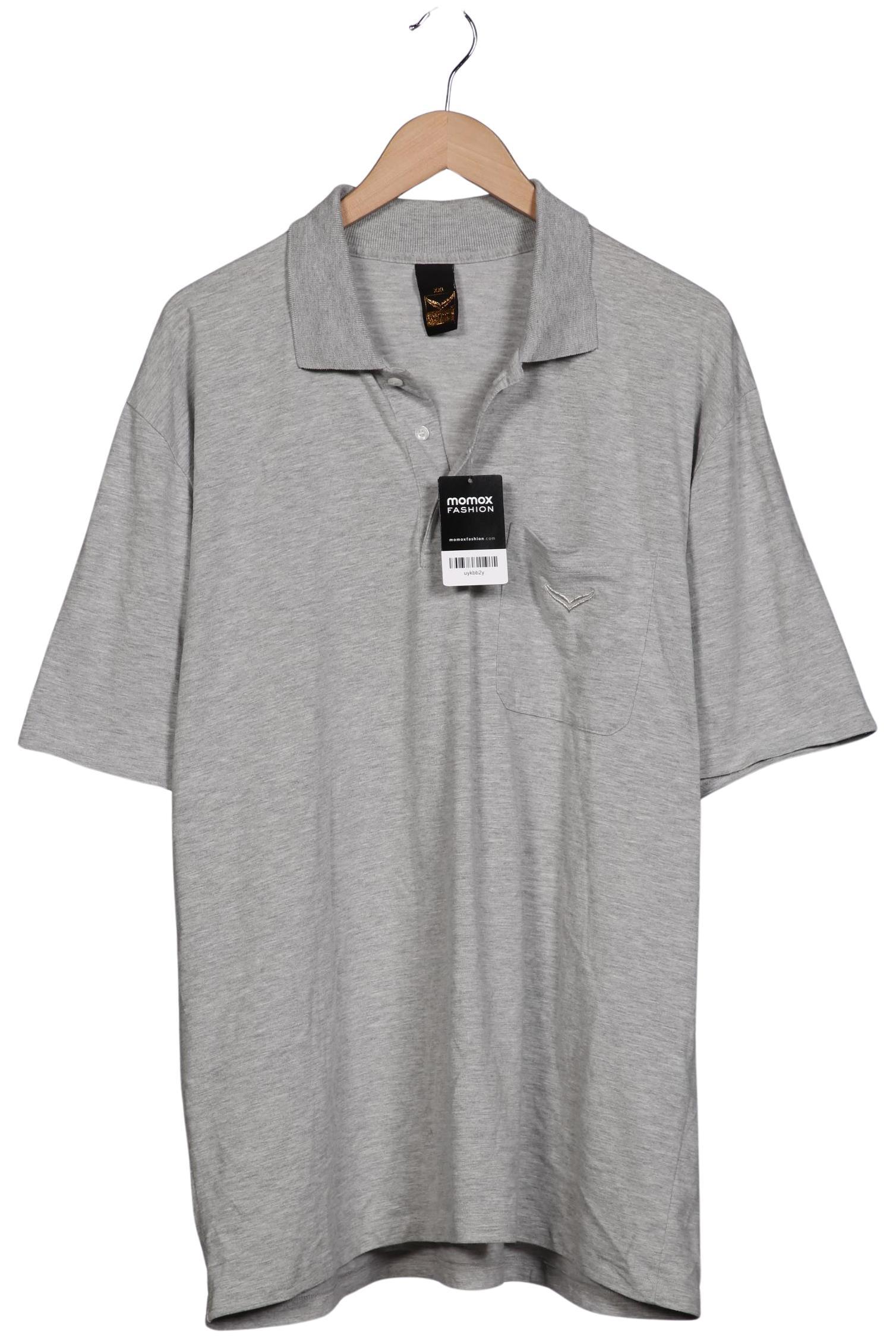 

Trigema Herren Poloshirt, grau, Gr. 56