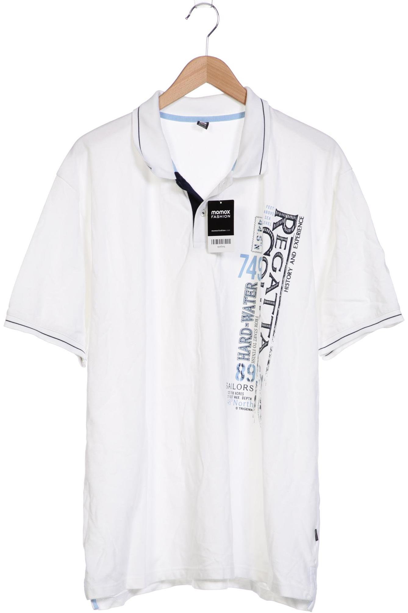 

Trigema Herren Poloshirt, weiß, Gr. 58