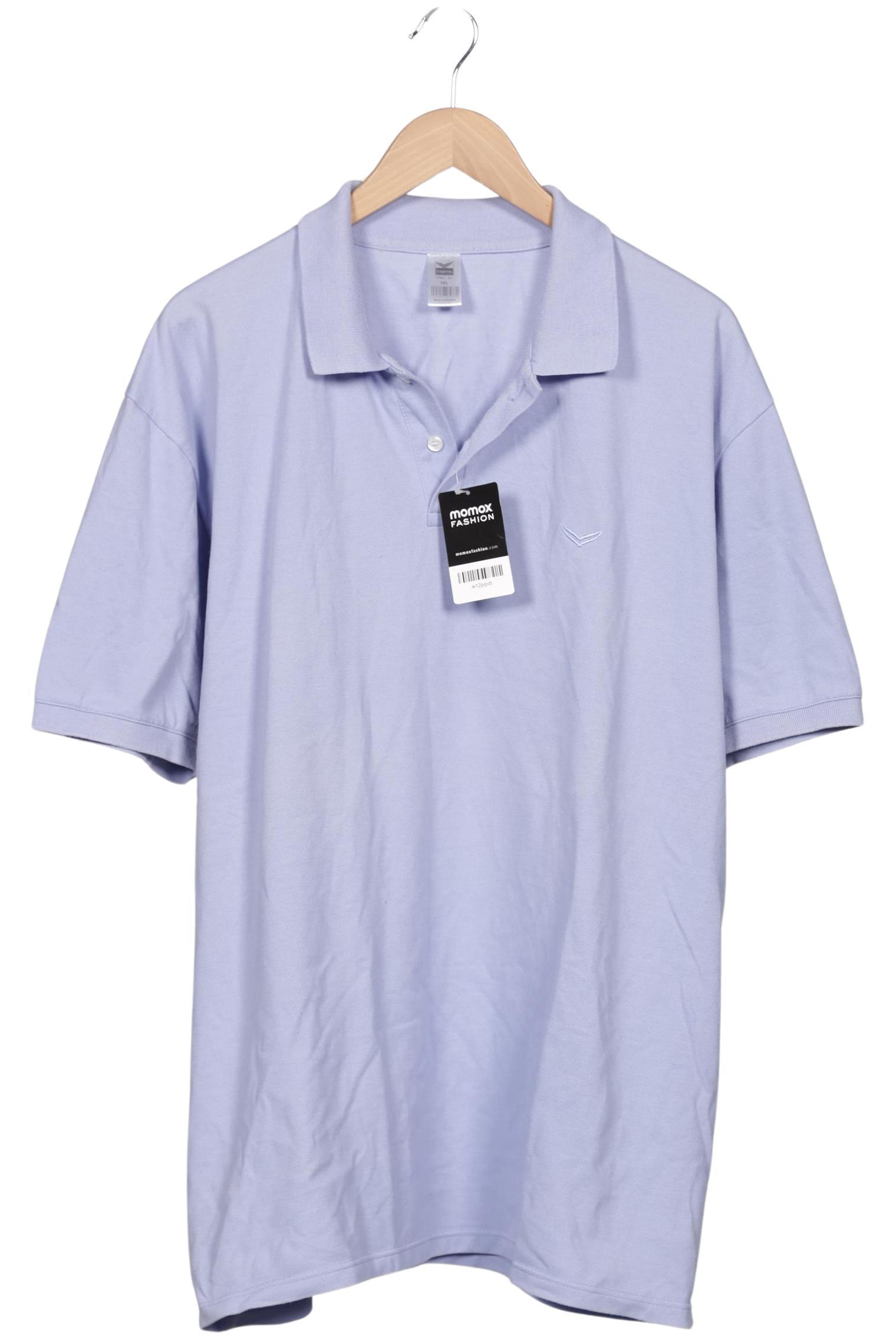 

Trigema Herren Poloshirt, blau, Gr. 58