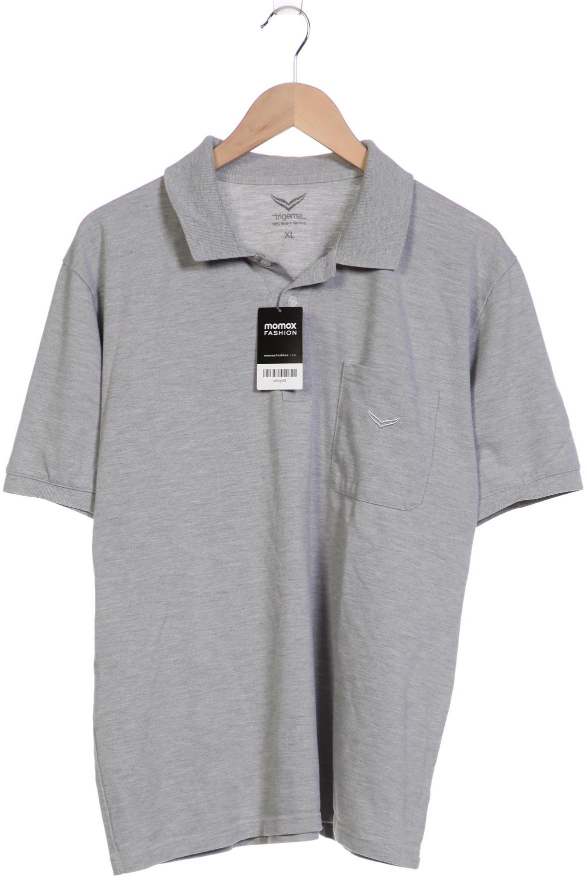 

Trigema Herren Poloshirt, grau, Gr. 54