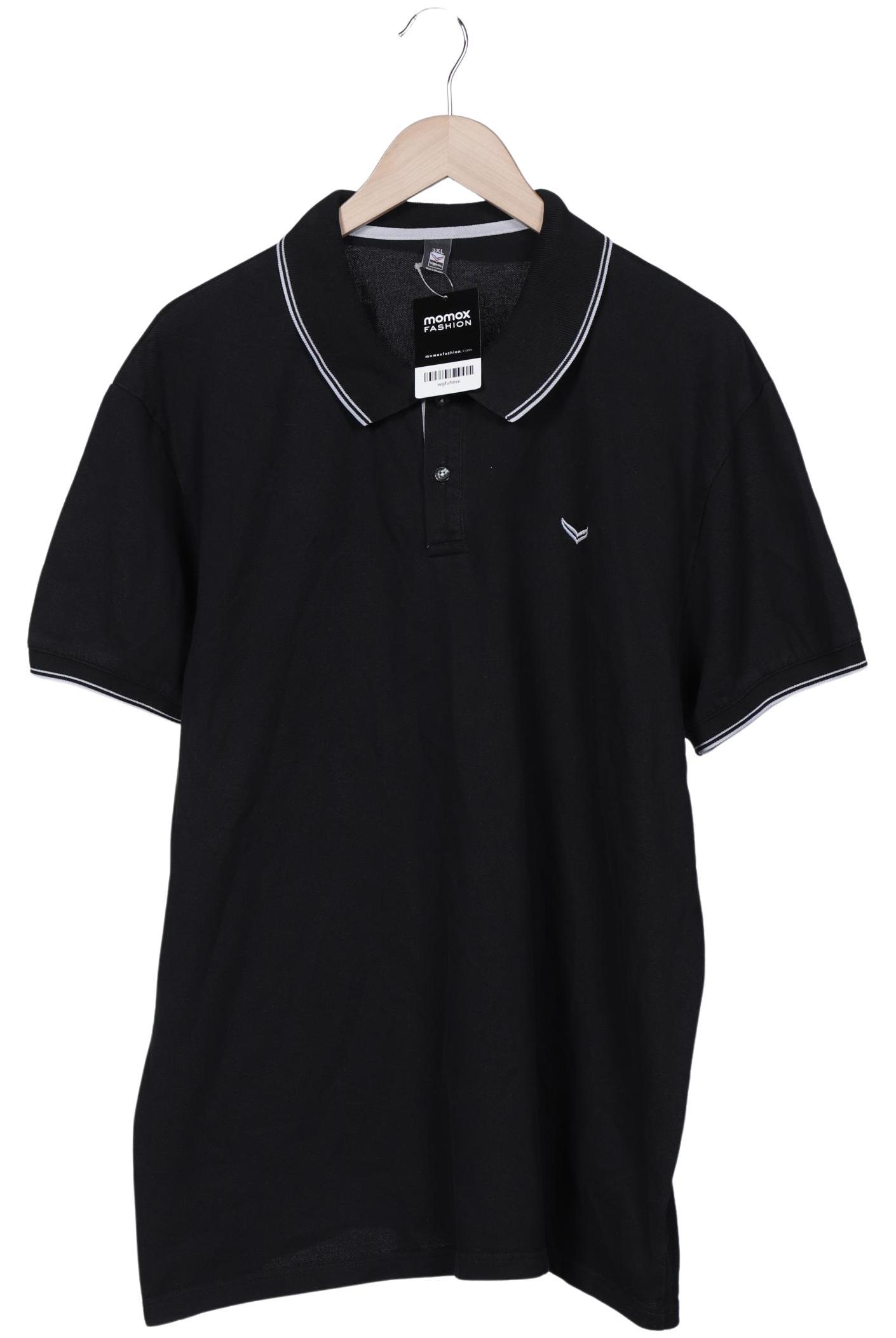 

Trigema Herren Poloshirt, schwarz, Gr. 58