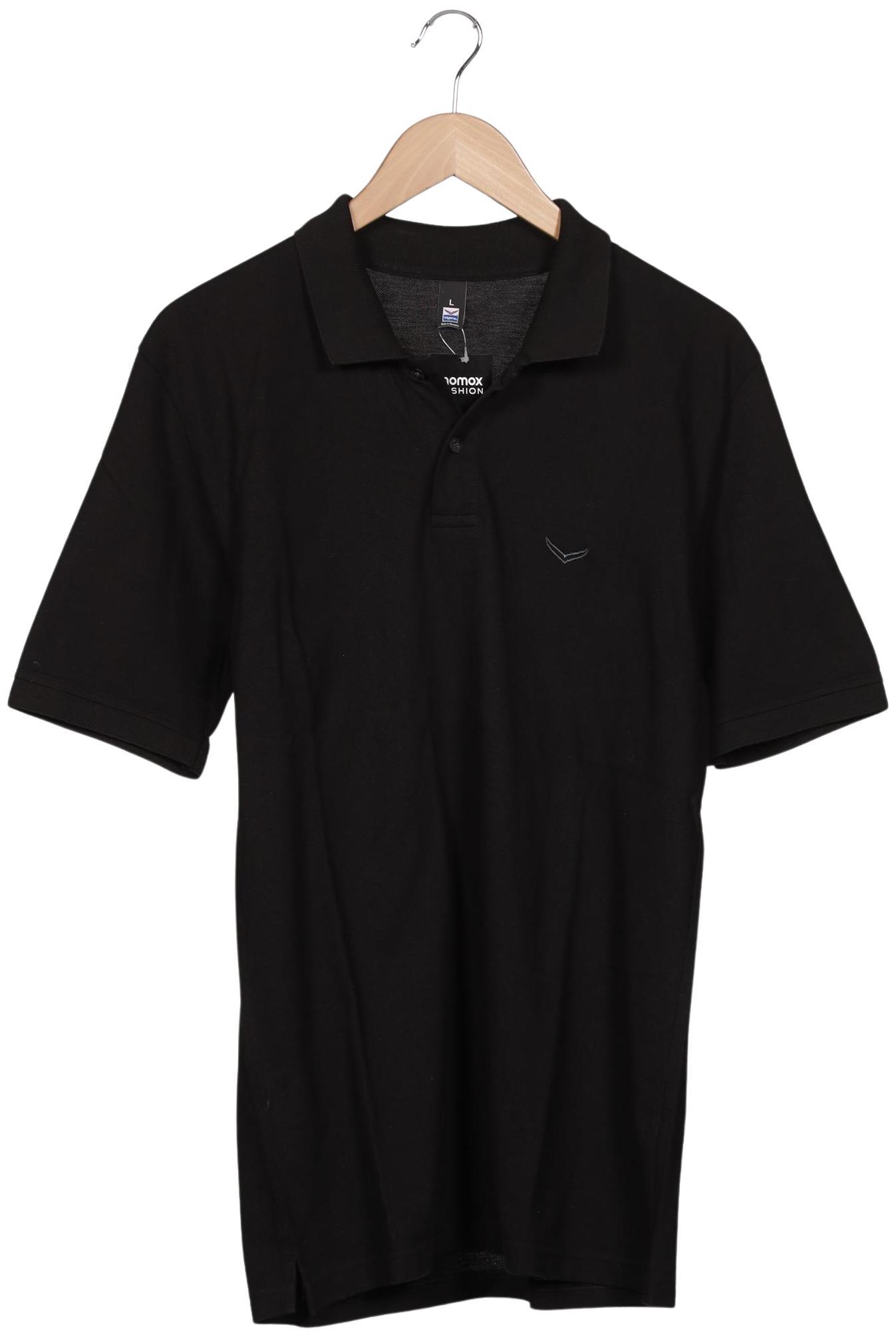 

Trigema Herren Poloshirt, schwarz, Gr. 52