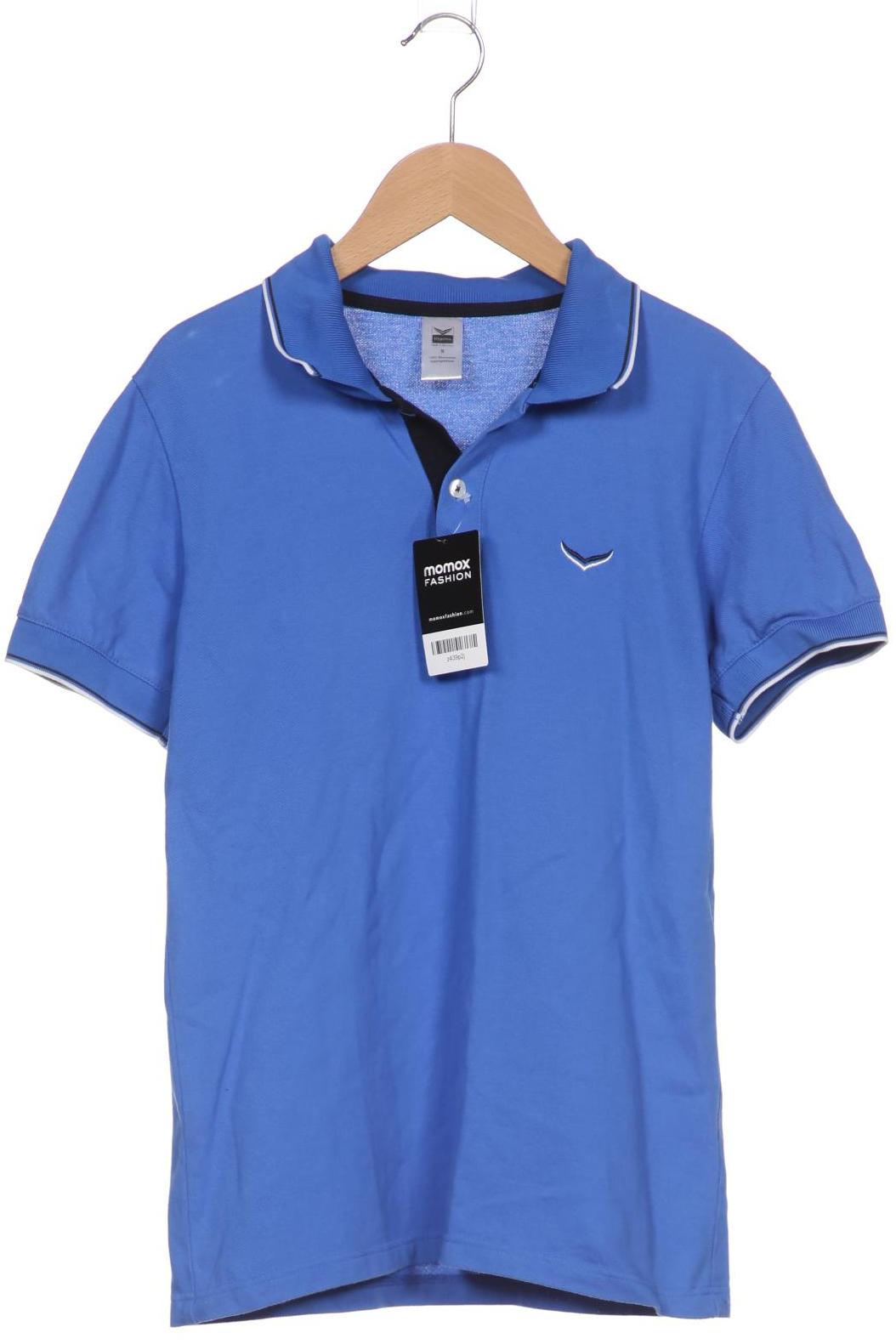 

Trigema Herren Poloshirt, blau, Gr. 46