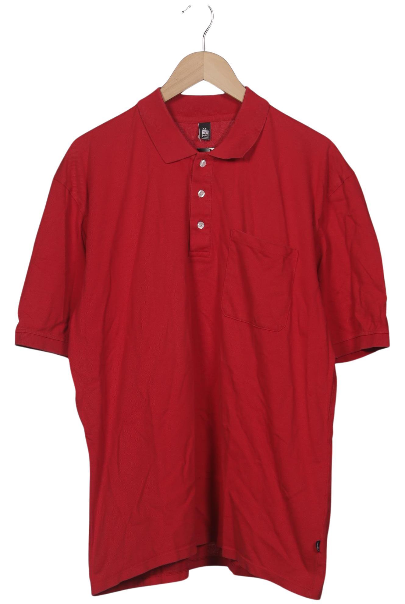 

Trigema Herren Poloshirt, rot, Gr. 56