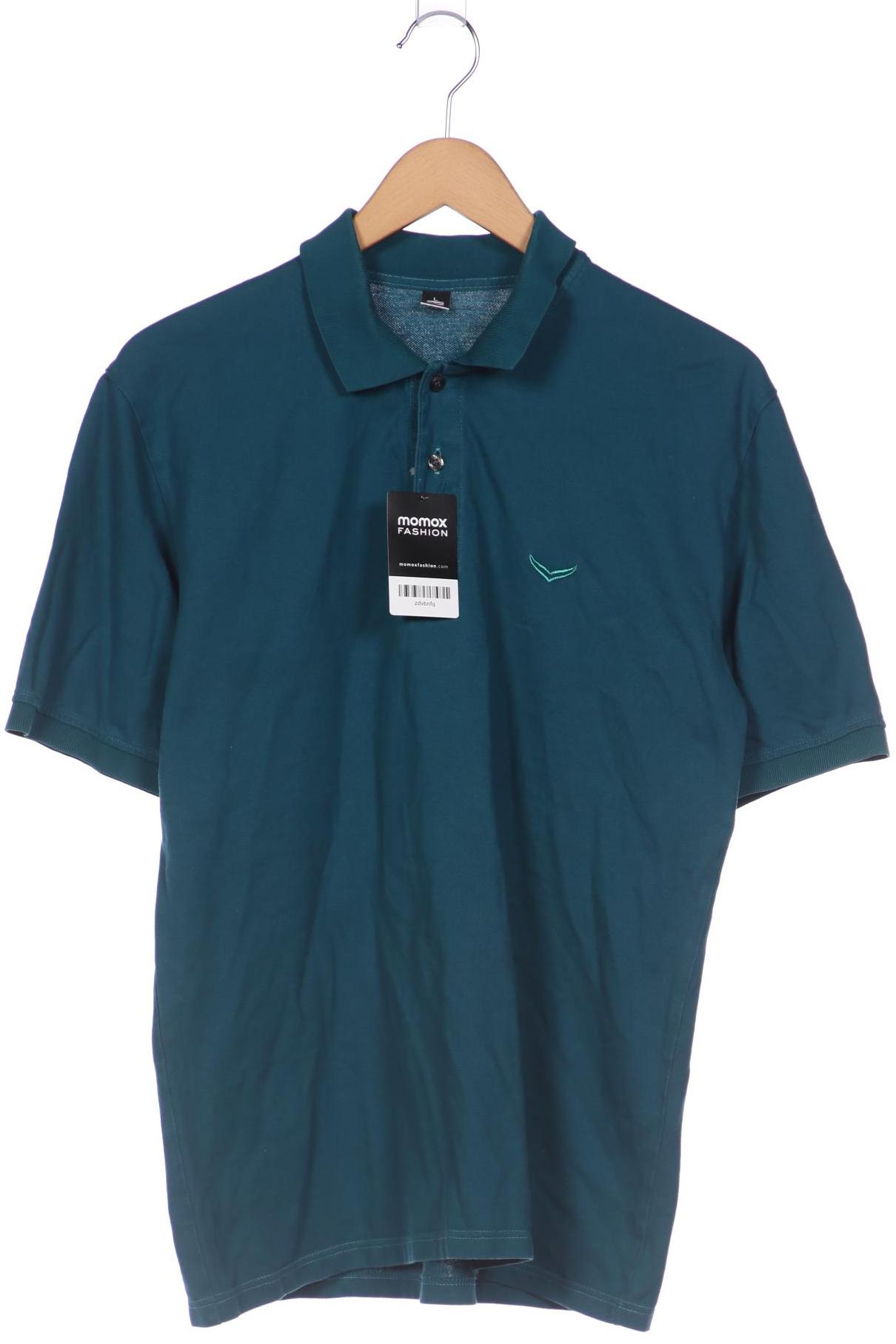 

Trigema Herren Poloshirt, türkis, Gr. 52