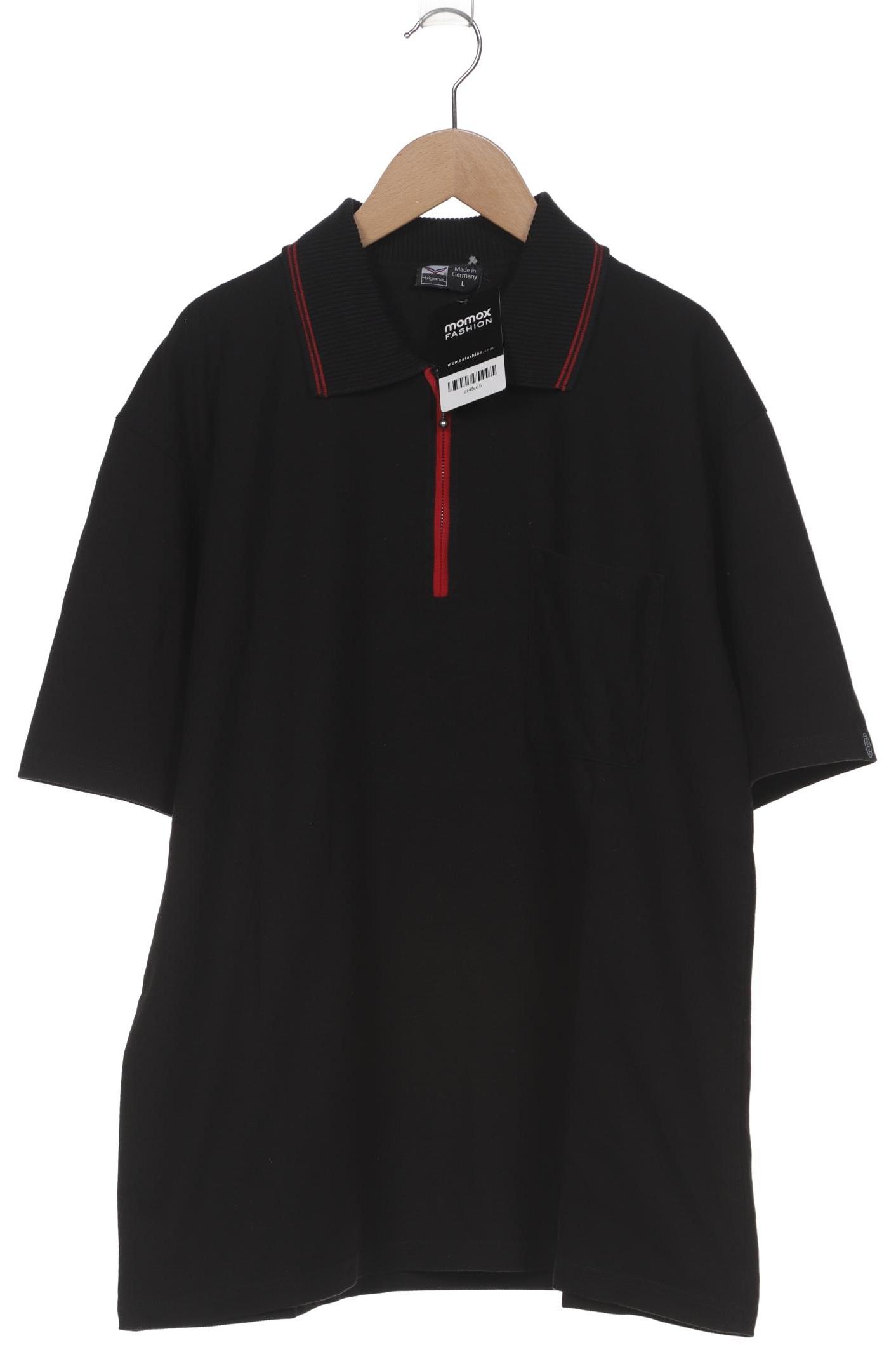 

Trigema Herren Poloshirt, schwarz, Gr. 52