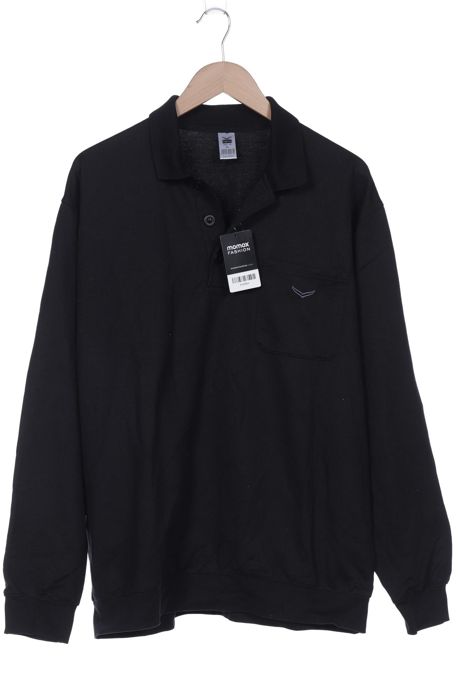 

Trigema Herren Sweatshirt, schwarz, Gr. 54