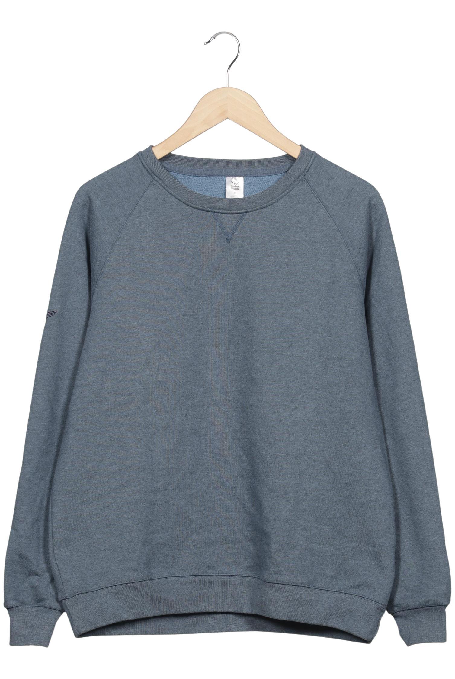 

Trigema Herren Sweatshirt, blau, Gr. 48