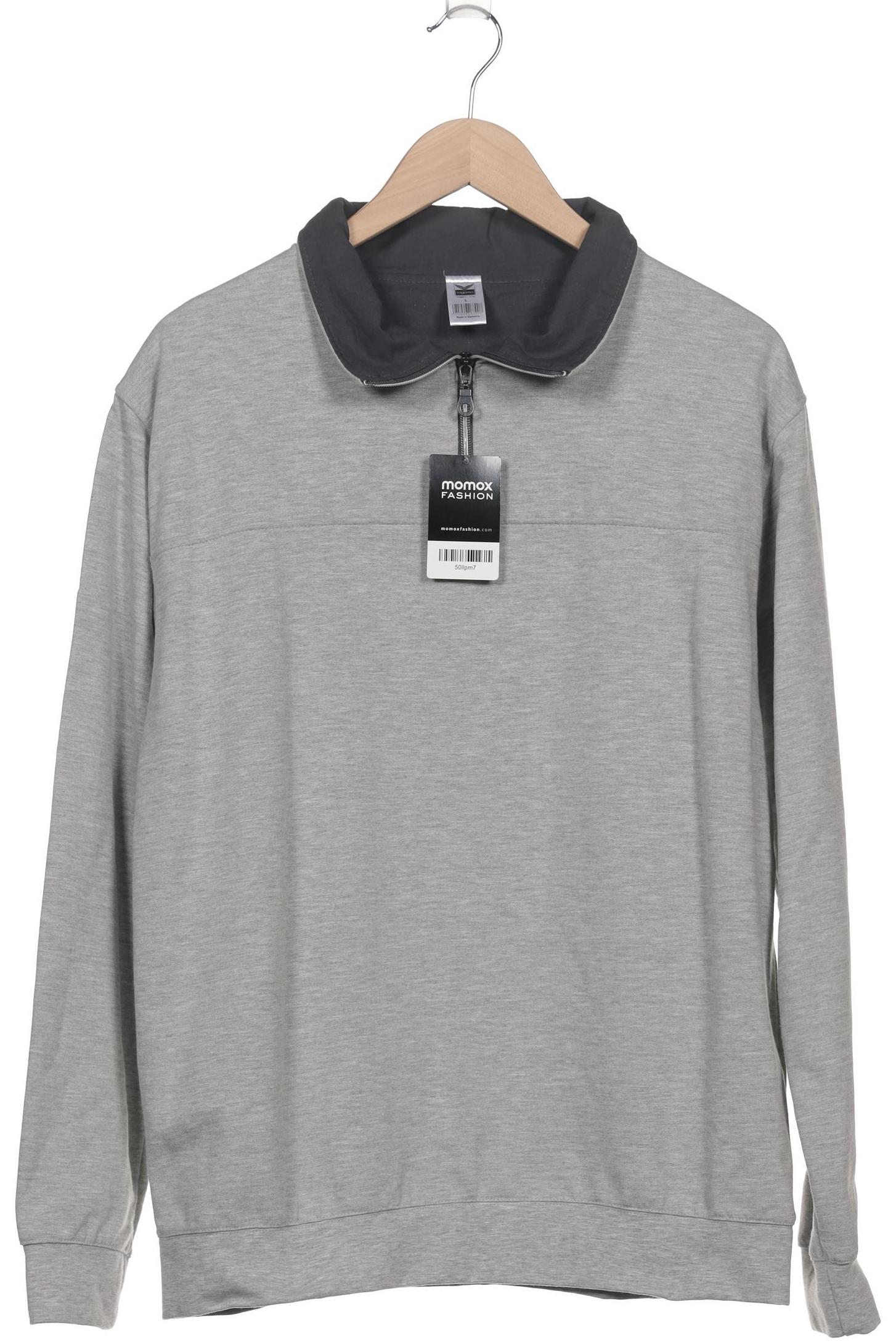 

Trigema Herren Sweatshirt, grau, Gr. 52