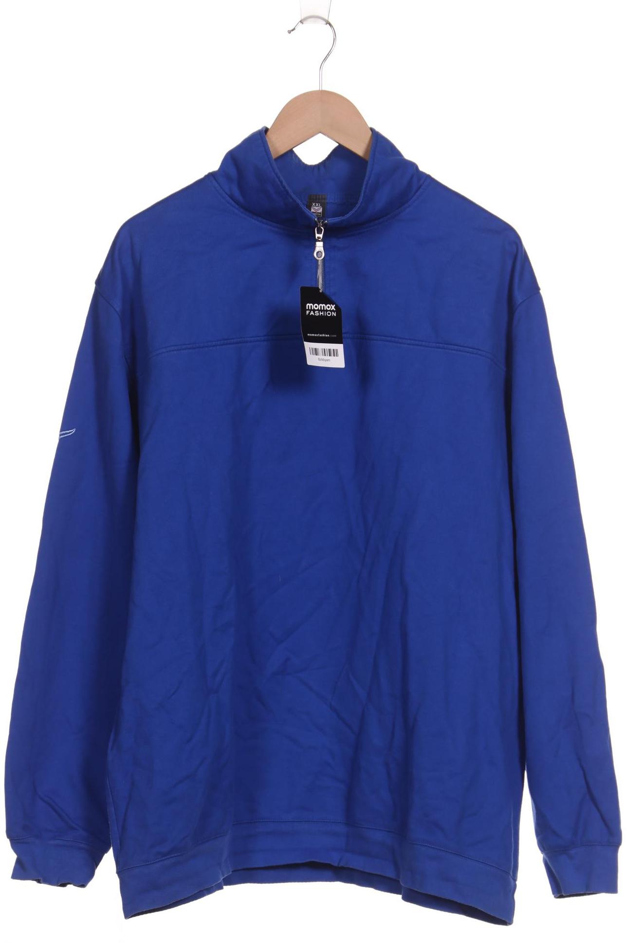 

Trigema Herren Sweatshirt, blau, Gr. 56