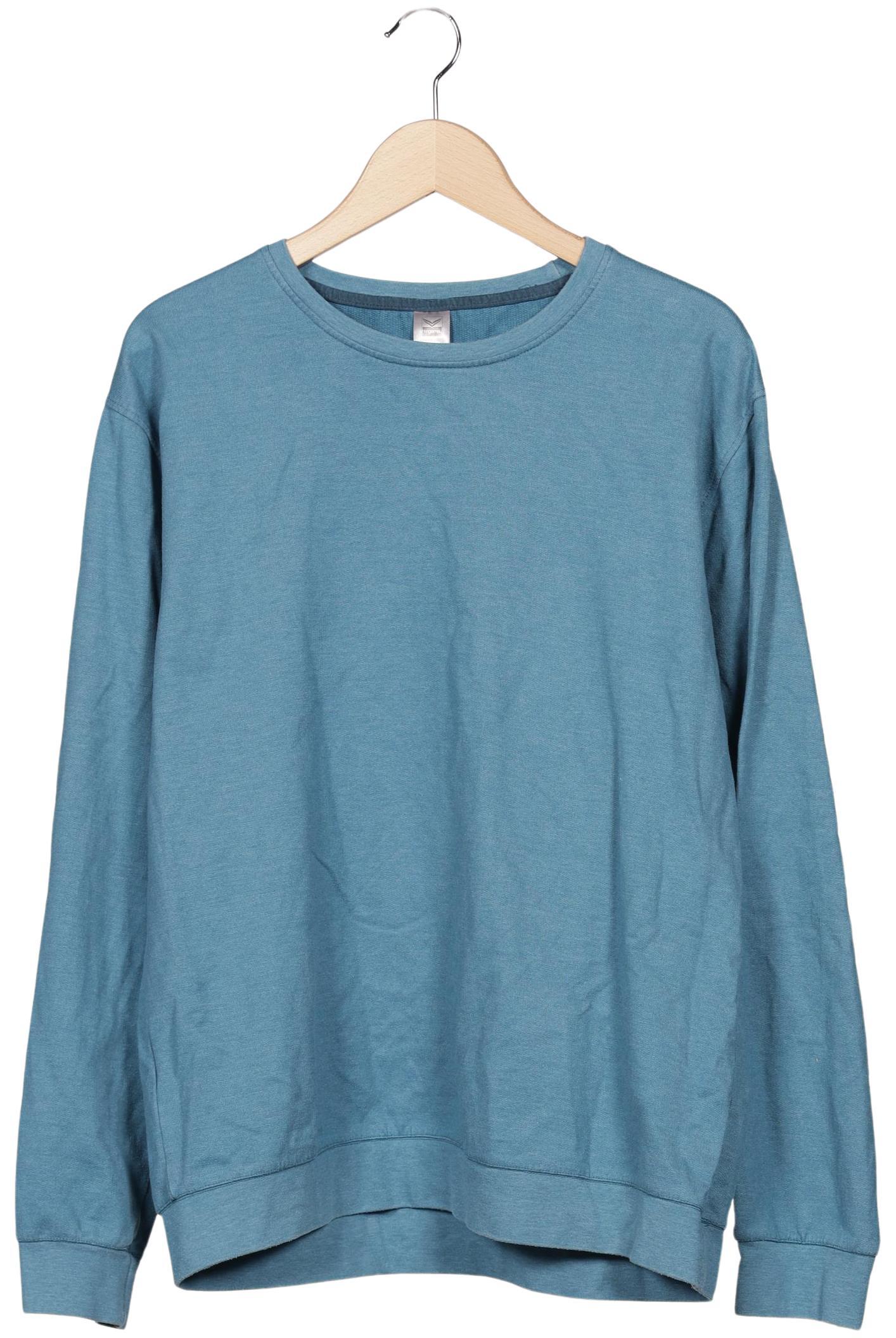 Thumbnail - Trigema Herren Sweatshirt, hellblau, Gr. 52