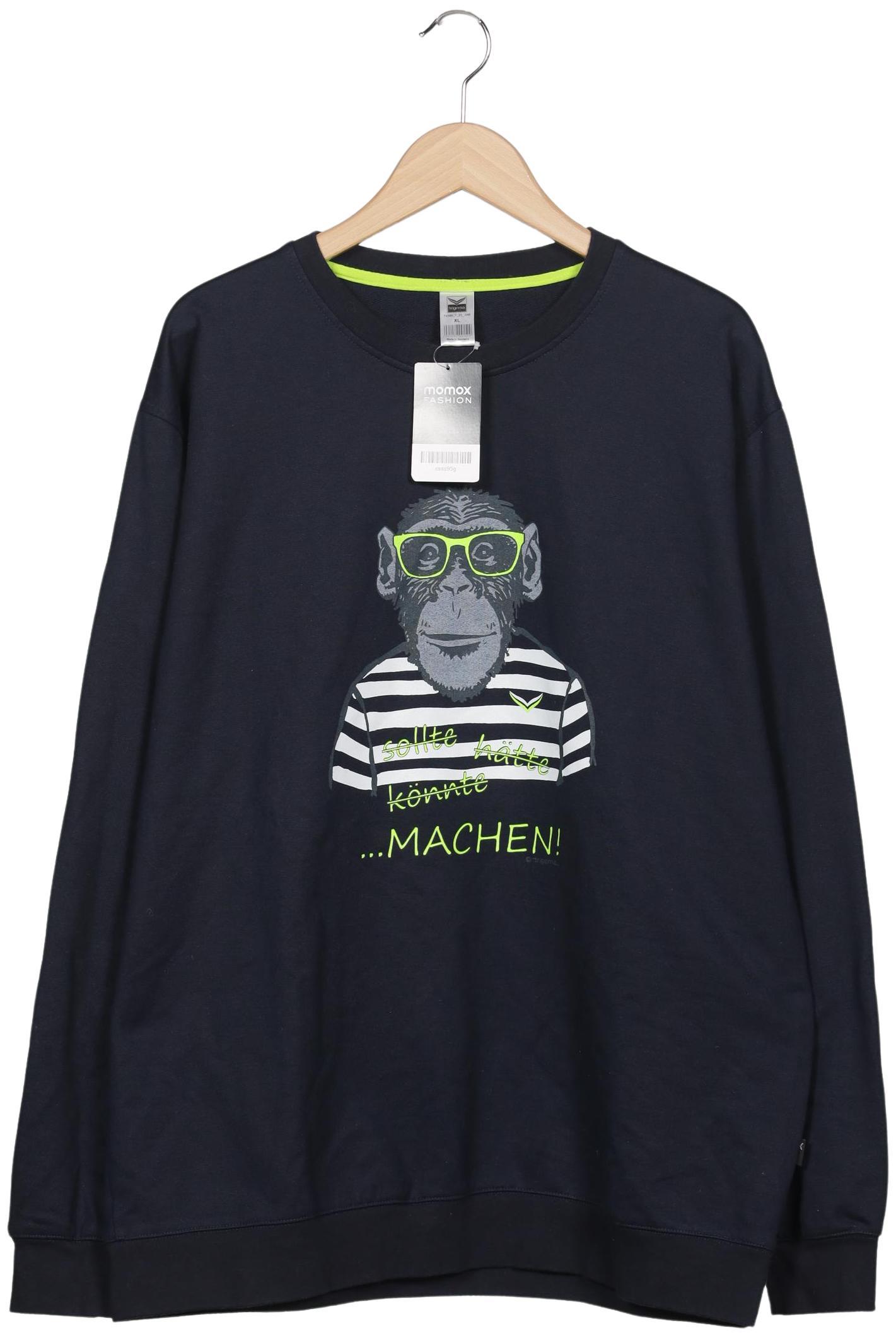 

Trigema Herren Sweatshirt, marineblau, Gr. 54