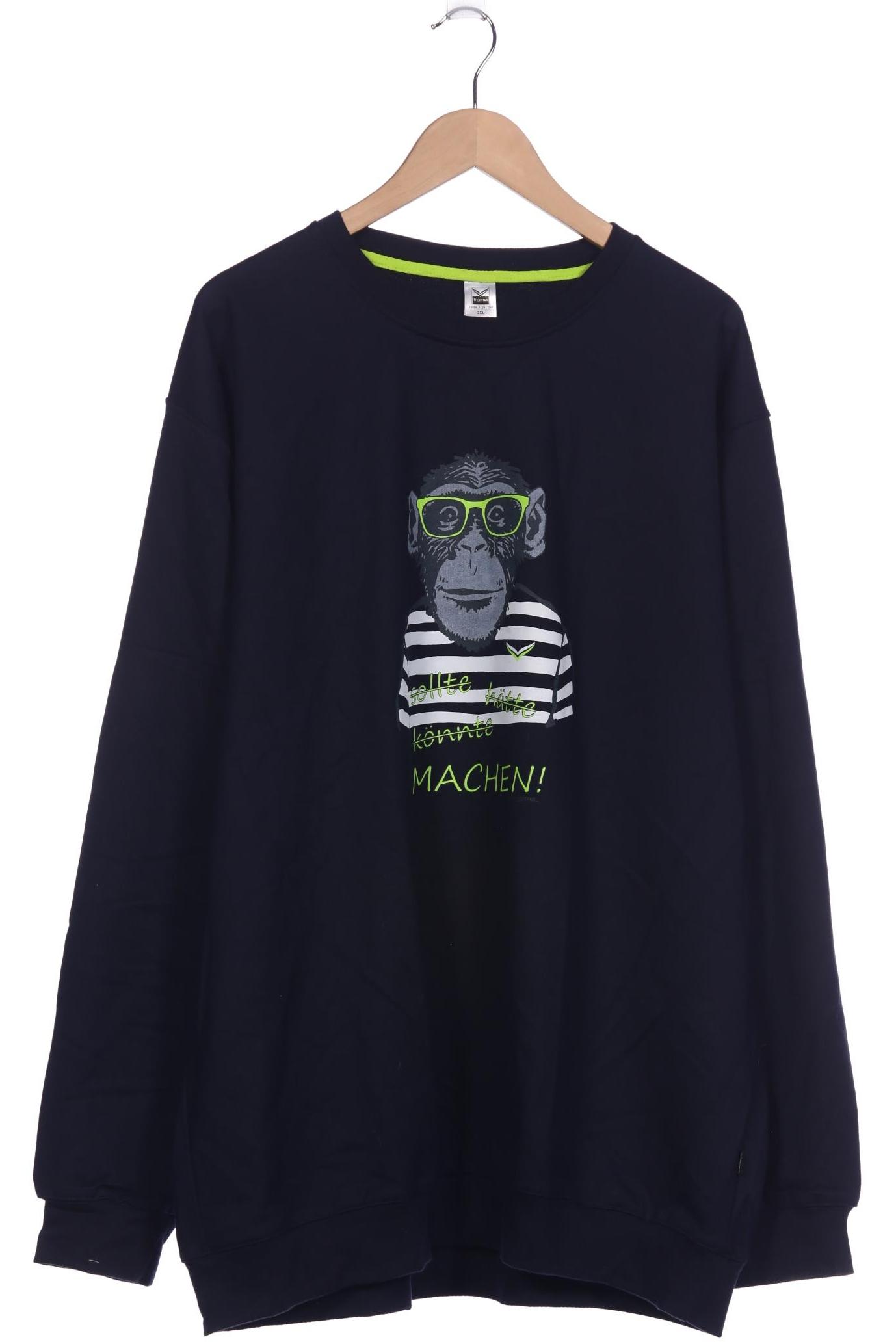 

Trigema Herren Sweatshirt, marineblau, Gr. 58