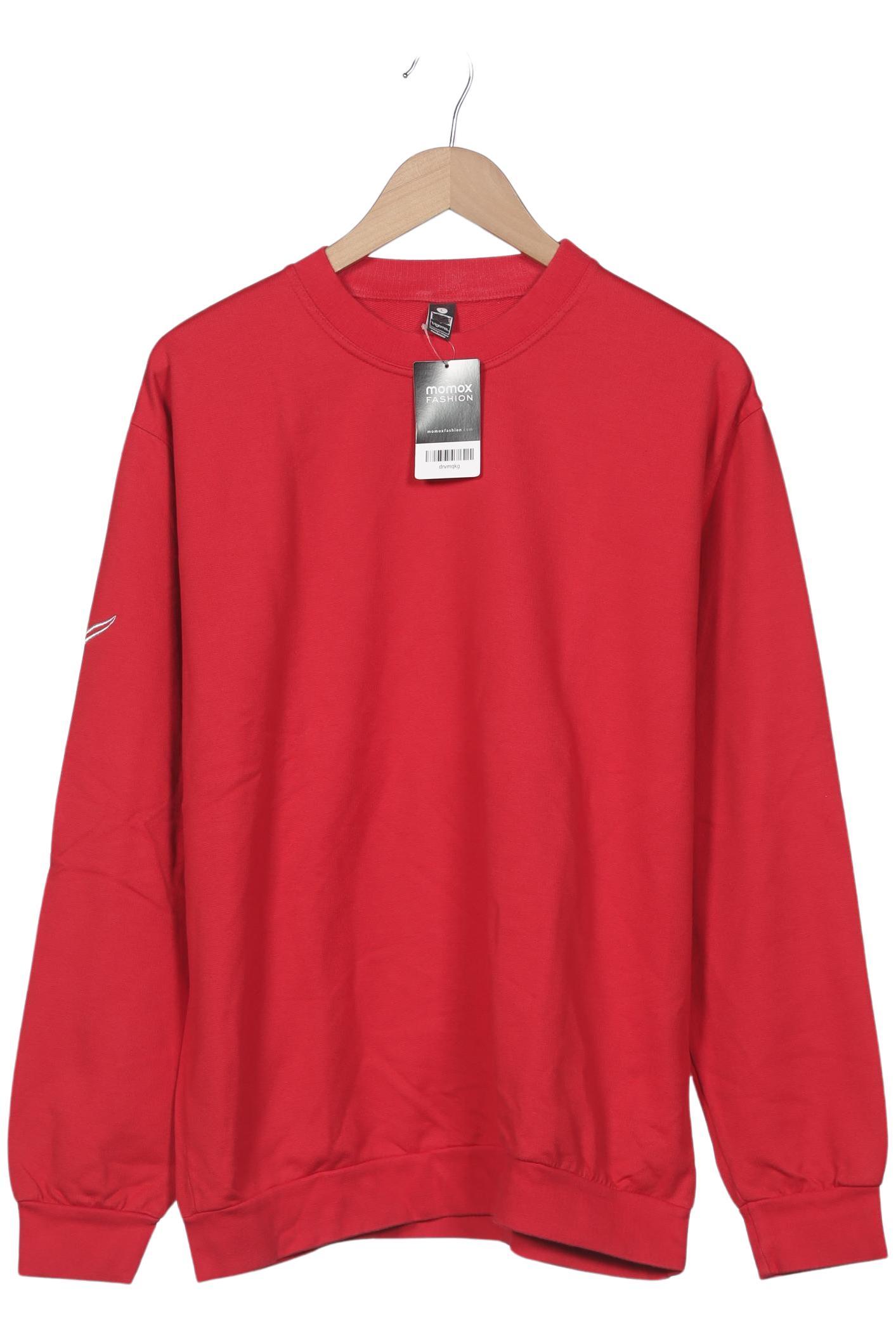 

Trigema Herren Sweatshirt, rot, Gr. 52