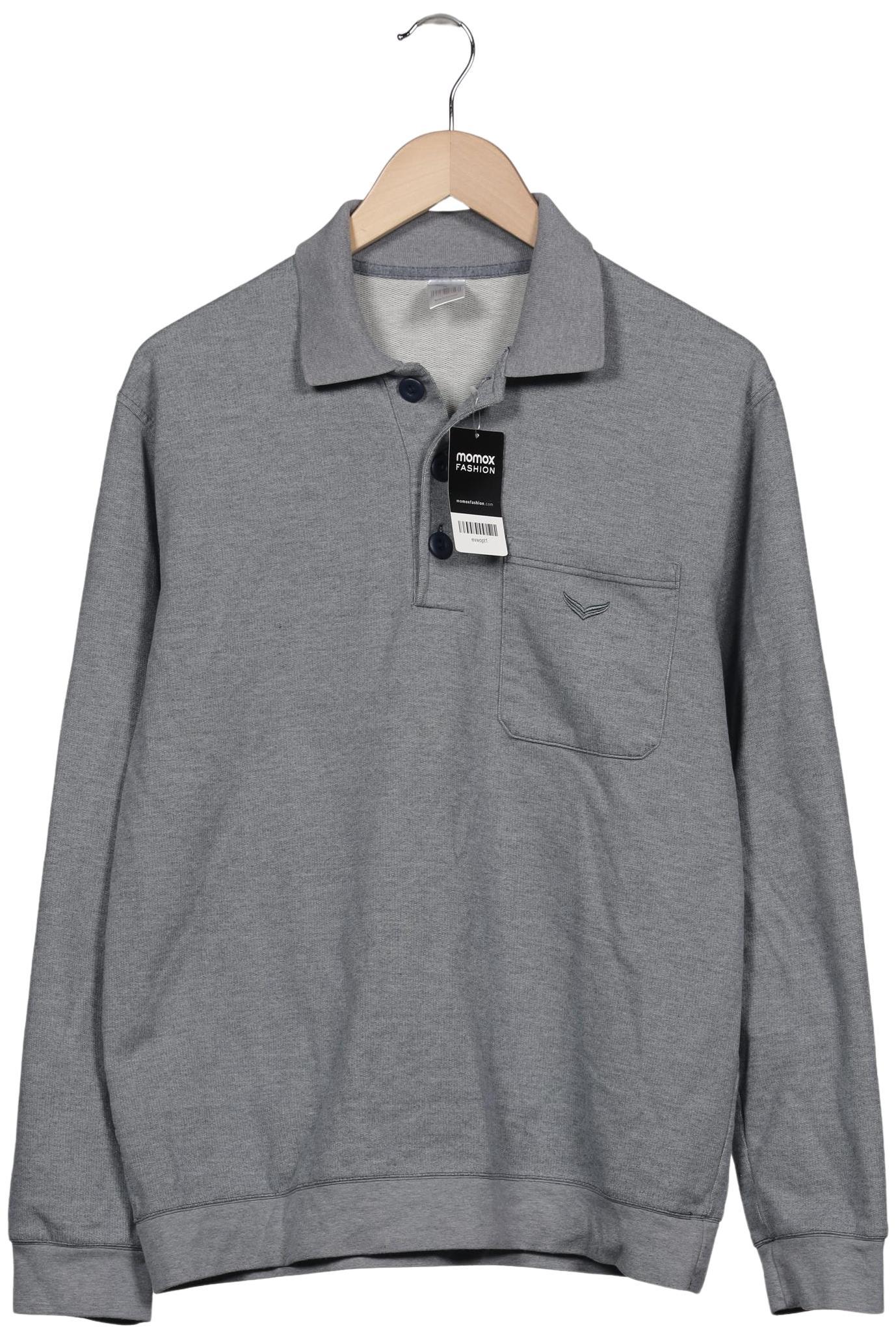 

Trigema Herren Sweatshirt, grau, Gr. 48