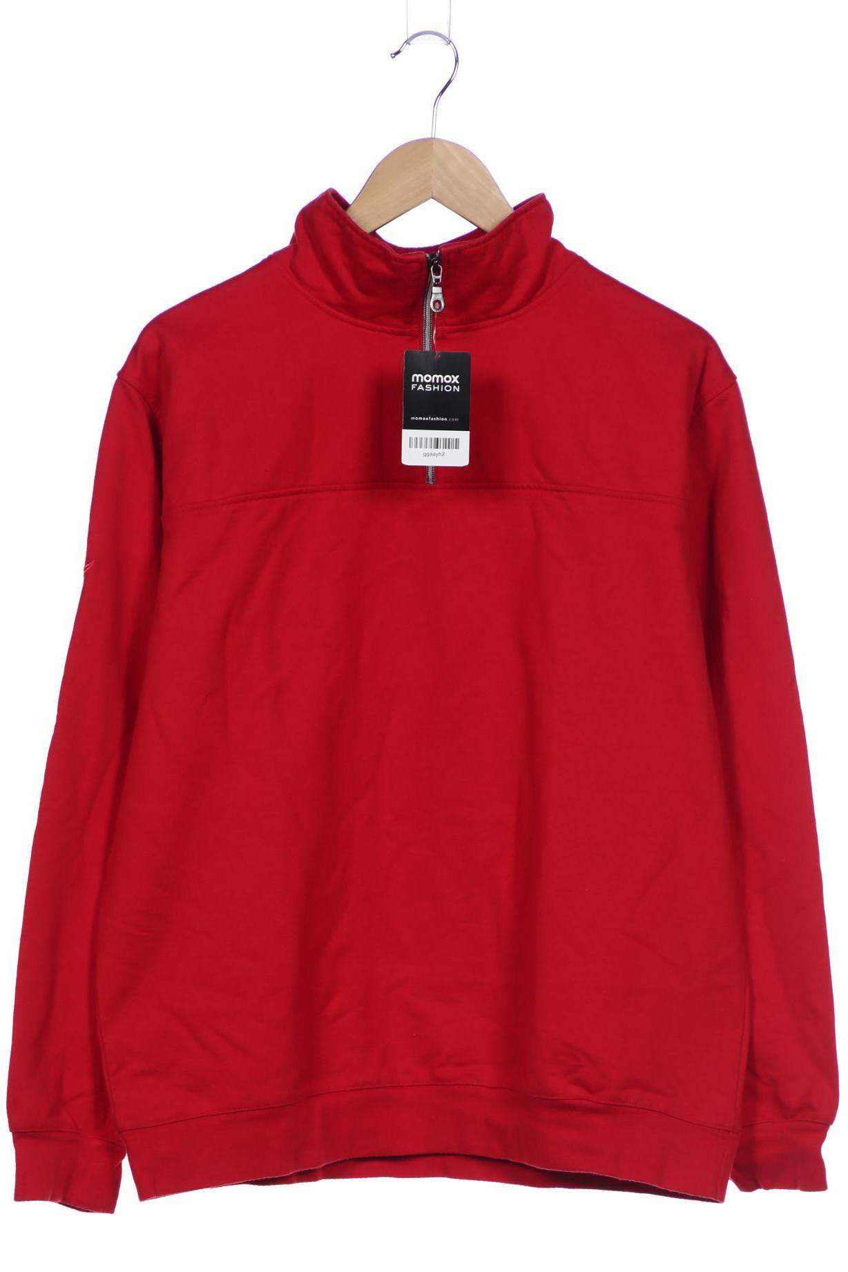

Trigema Herren Sweatshirt, rot, Gr. 52