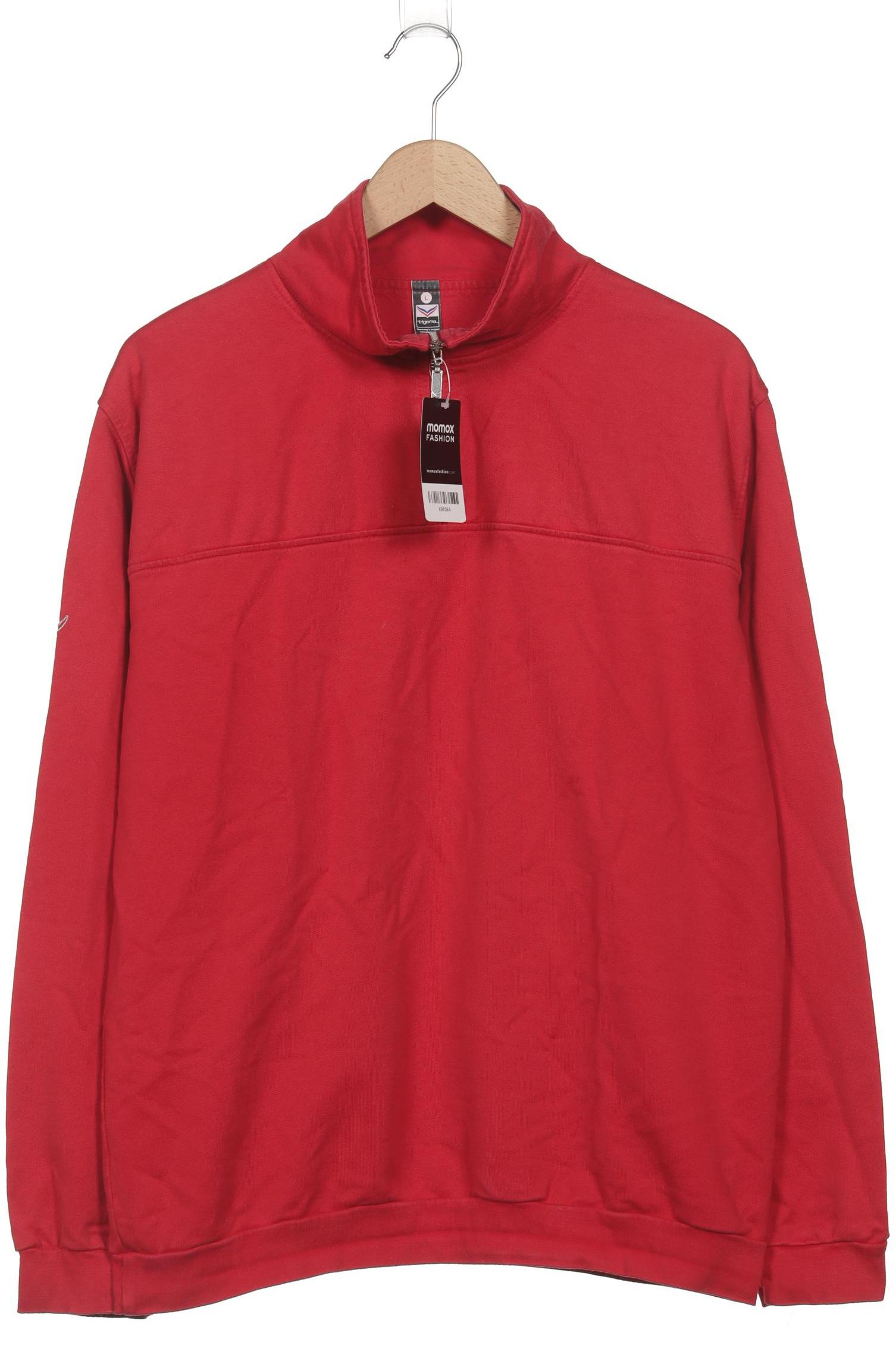 

Trigema Herren Sweatshirt, rot, Gr. 52