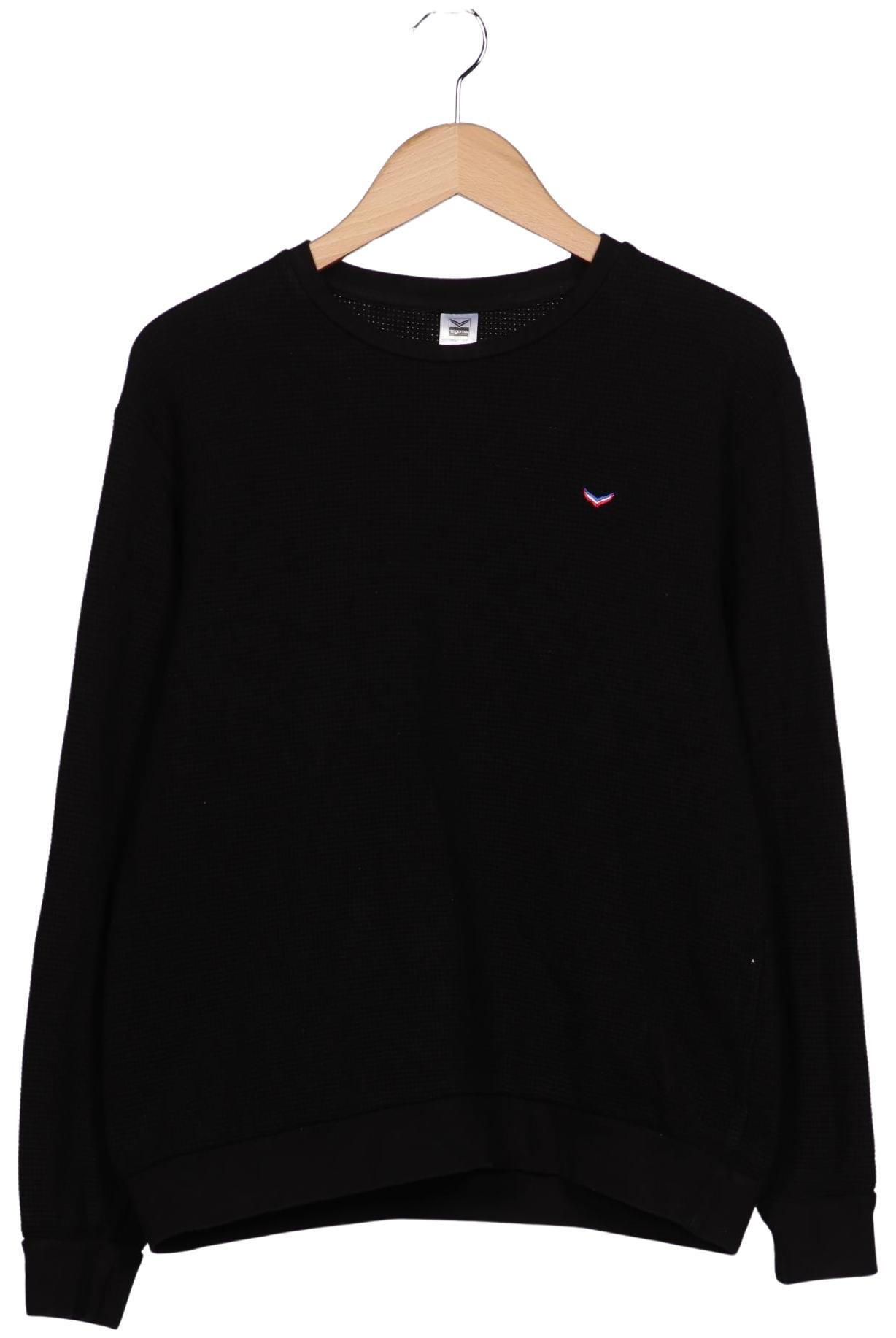 

Trigema Herren Sweatshirt, schwarz, Gr. 48
