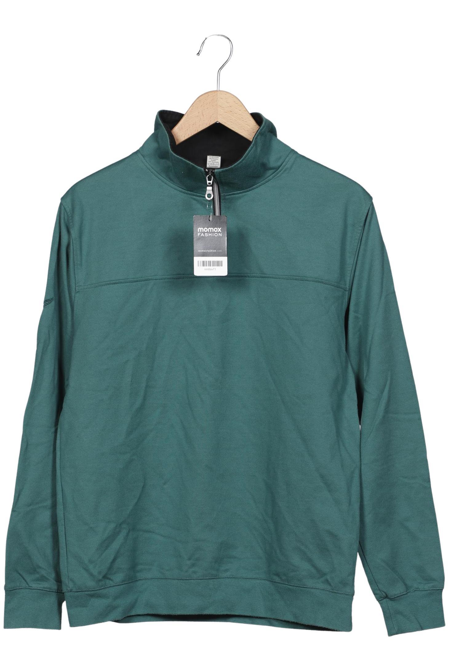 Thumbnail - Trigema Herren Sweatshirt, grün, Gr. 48